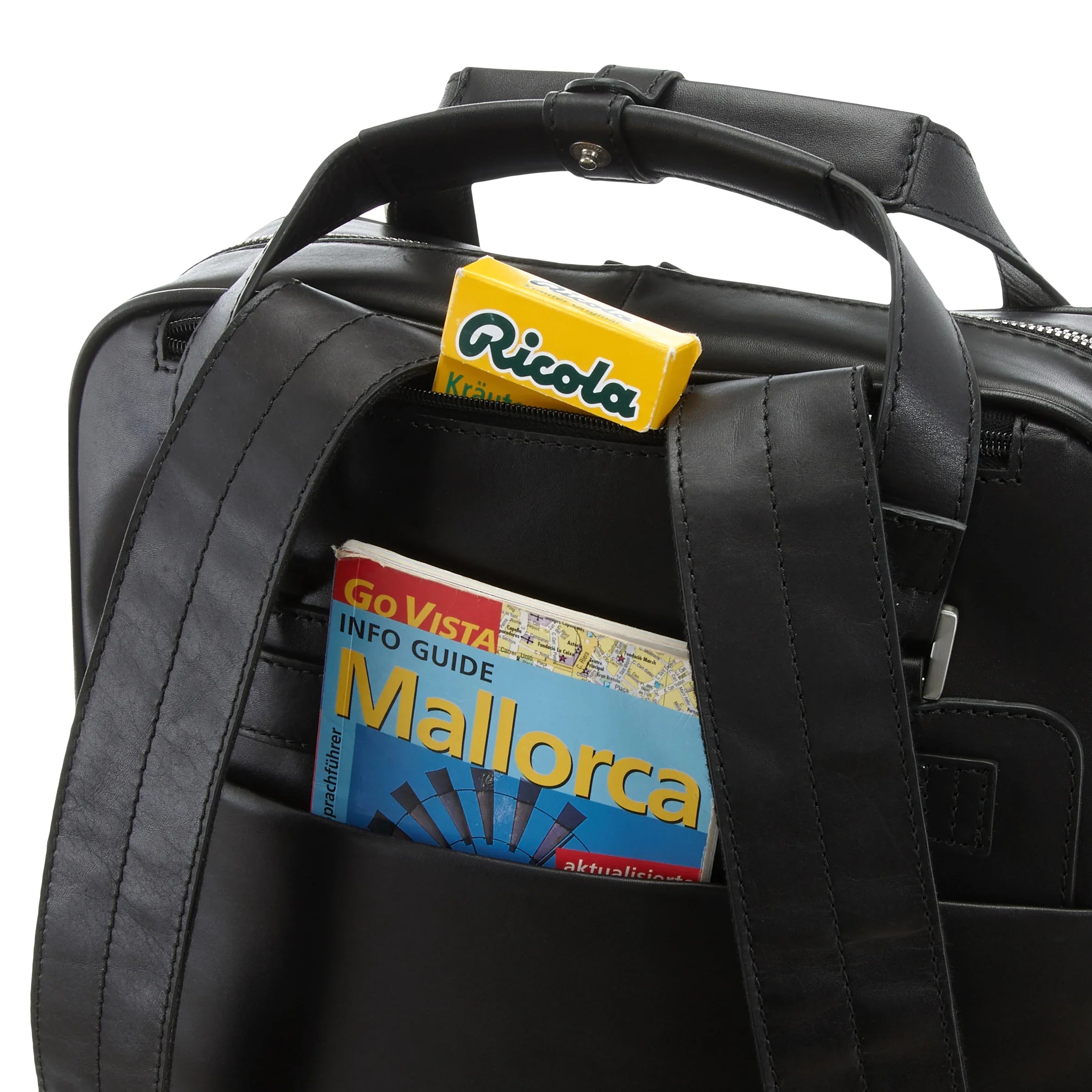 Leonhard Heyden Chicago Kurzgrifftasche 42 cm - schwarz