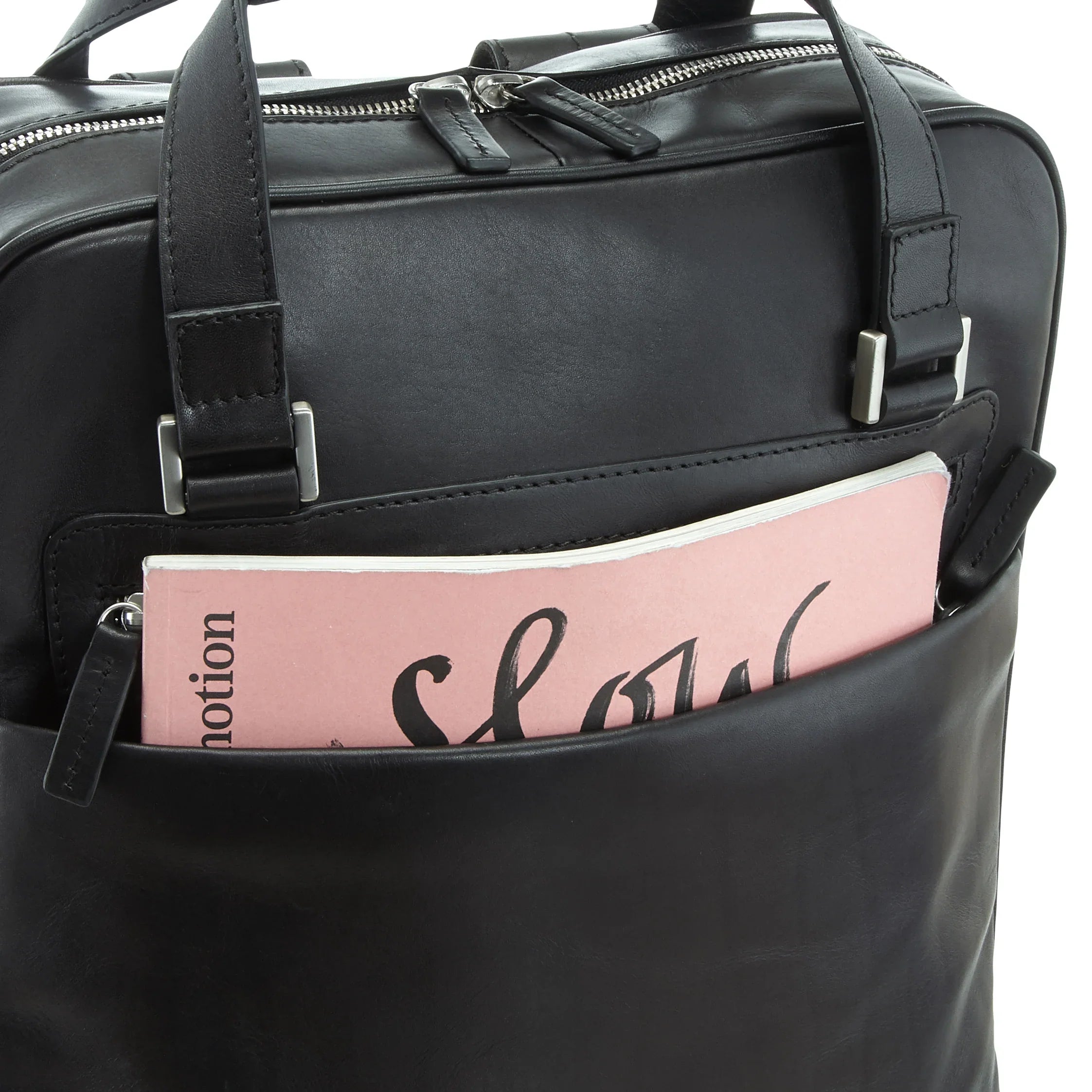 Leonhard Heyden Chicago Kurzgrifftasche 42 cm - schwarz