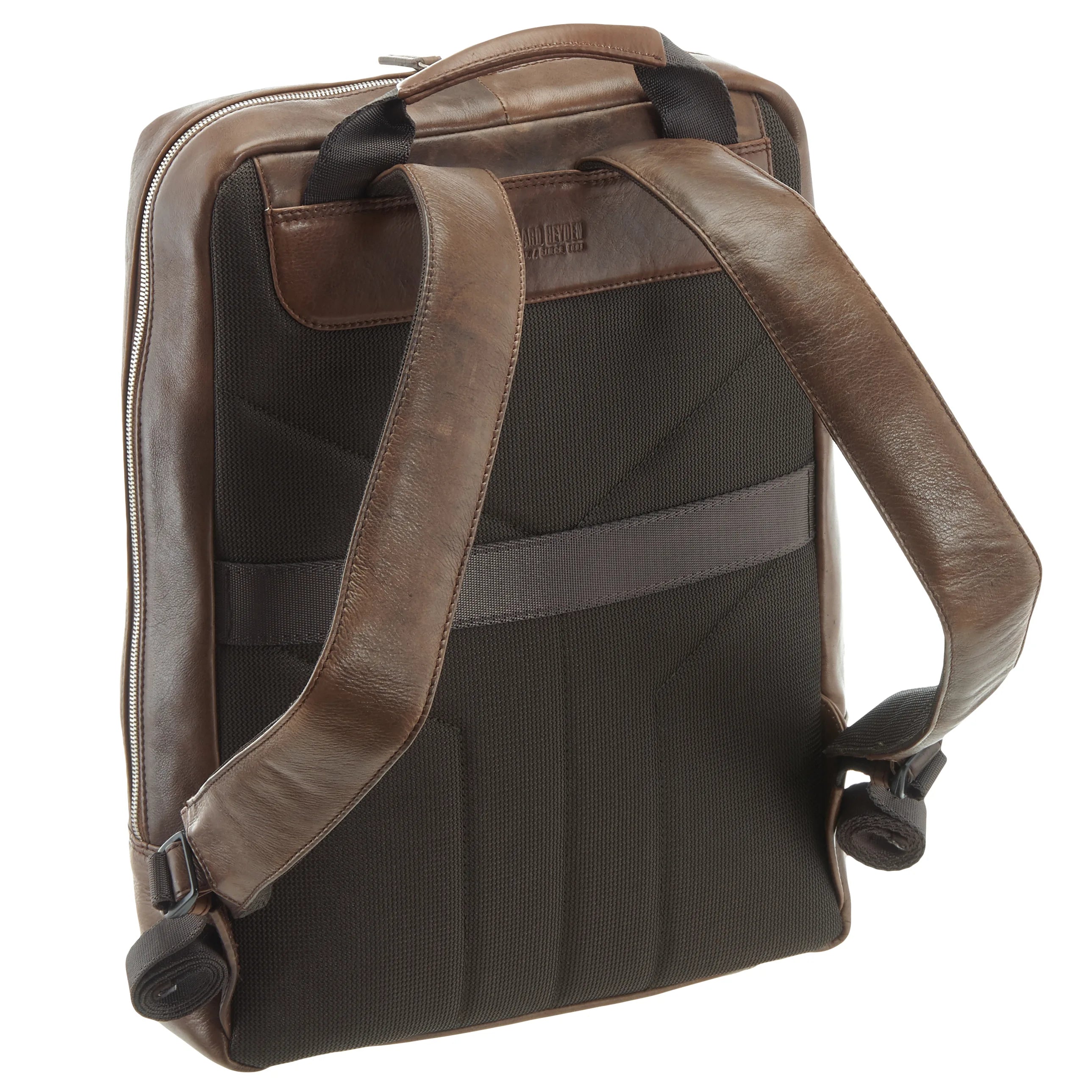 Leonhard Heyden Amsterdam Rucksack 42 cm - cognac