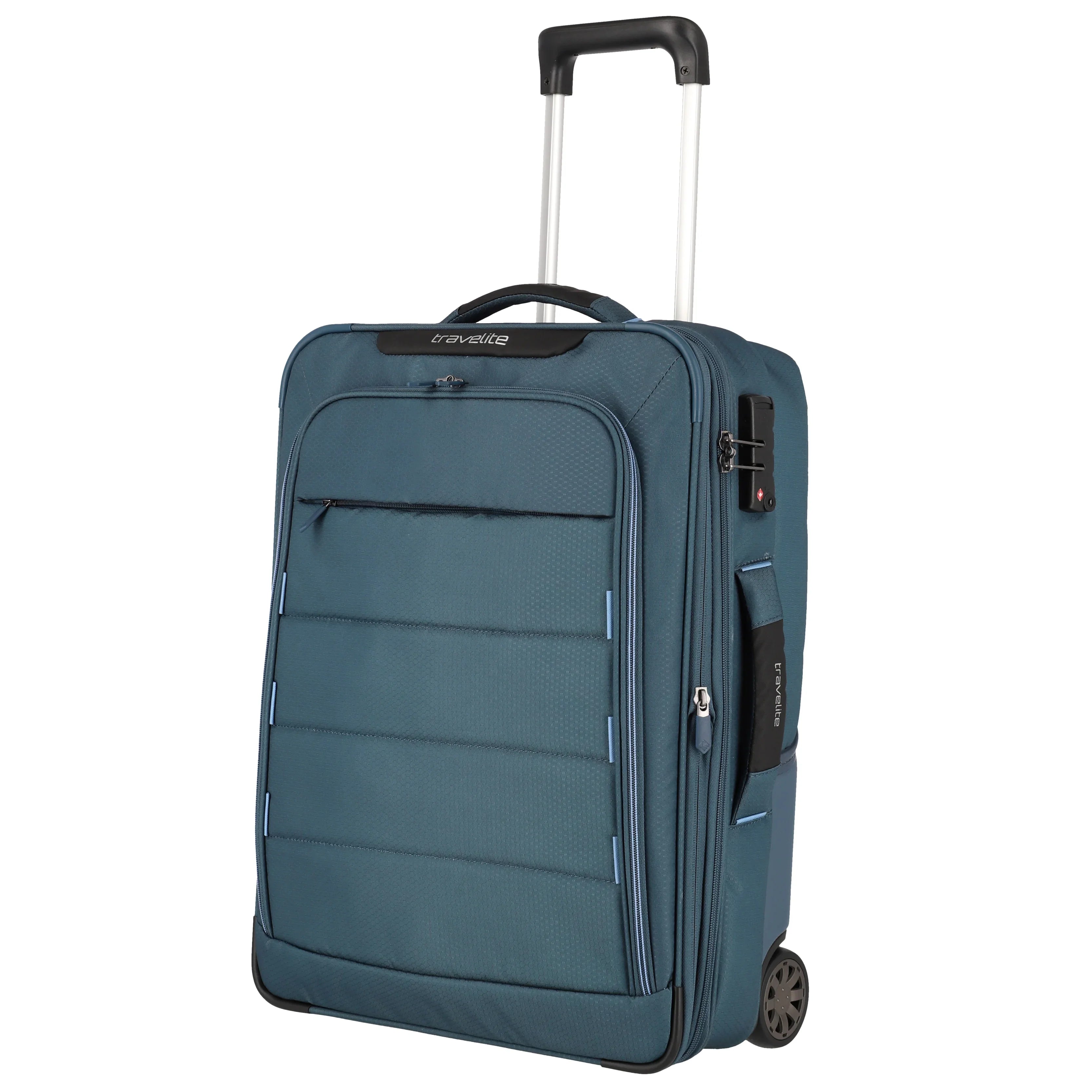 Travelite Skaii 2-Rollen Hybrid-Trolley 55 cm - Gipfelgrau