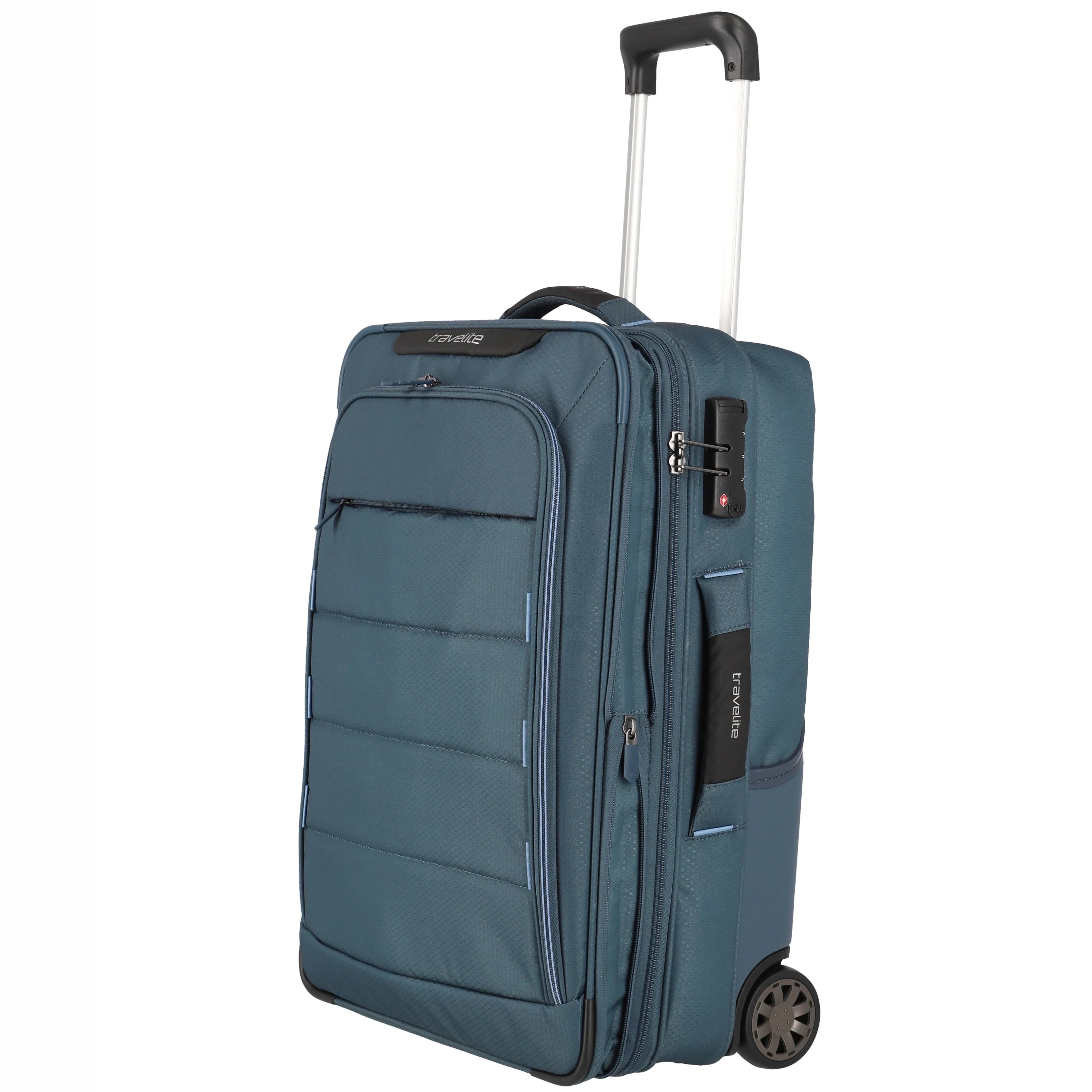 Travelite Skaii 2-Rollen Hybrid-Trolley 55 cm - Gipfelgrau