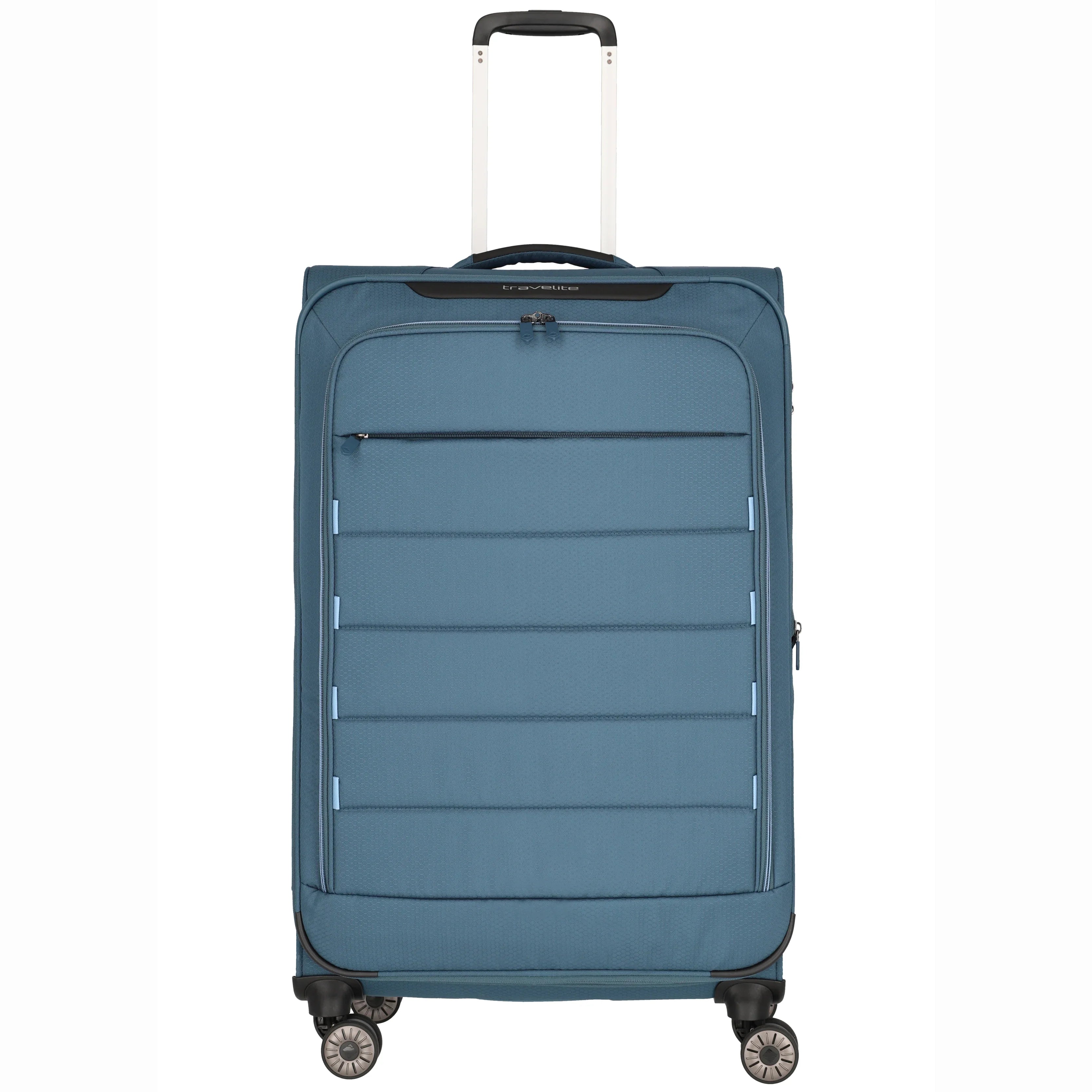 Travelite Skaii 4-Rollen Trolley 78 cm - Panoramablau