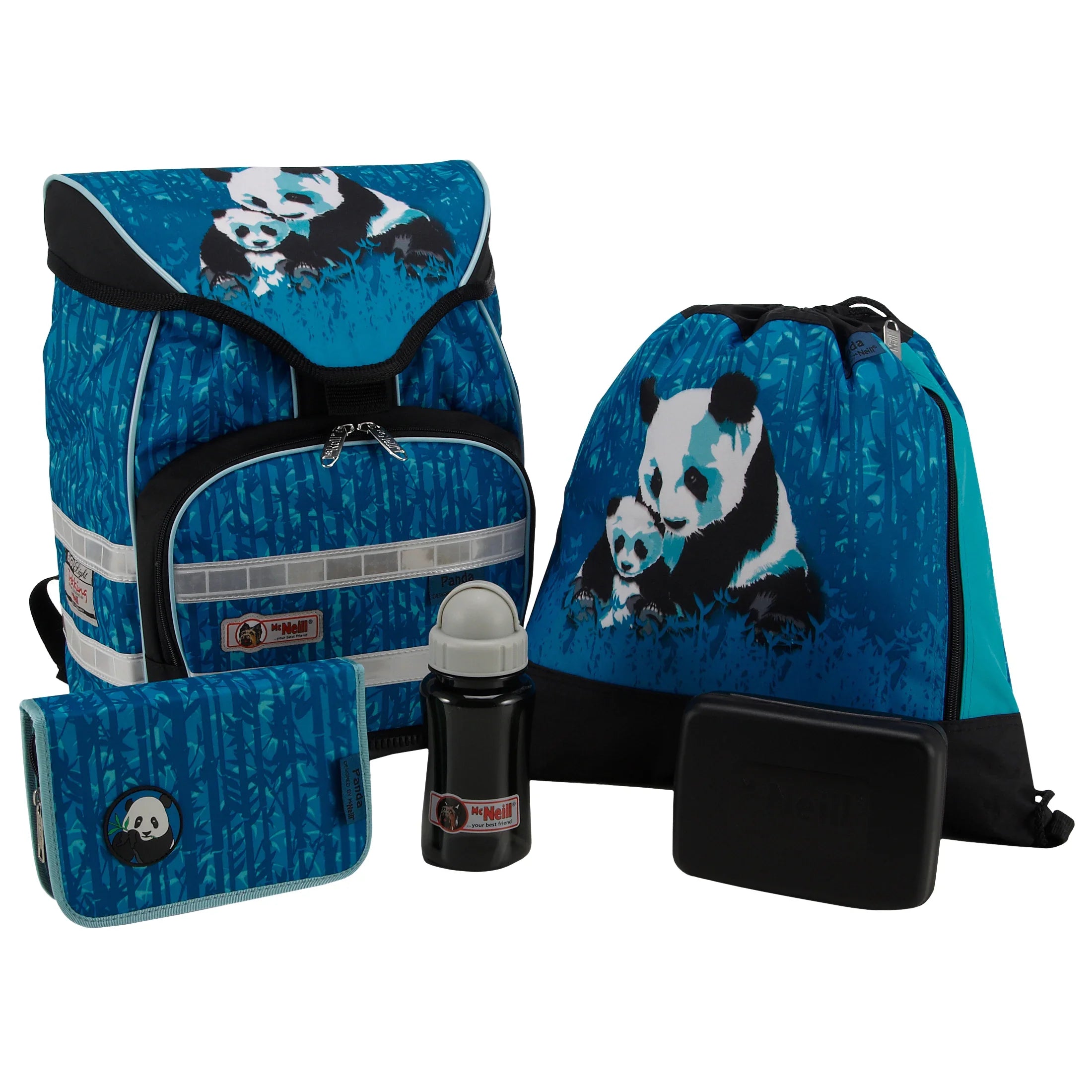 McNeill school bag sets set ERGO Light Trekking 5 pieces. - Merrily