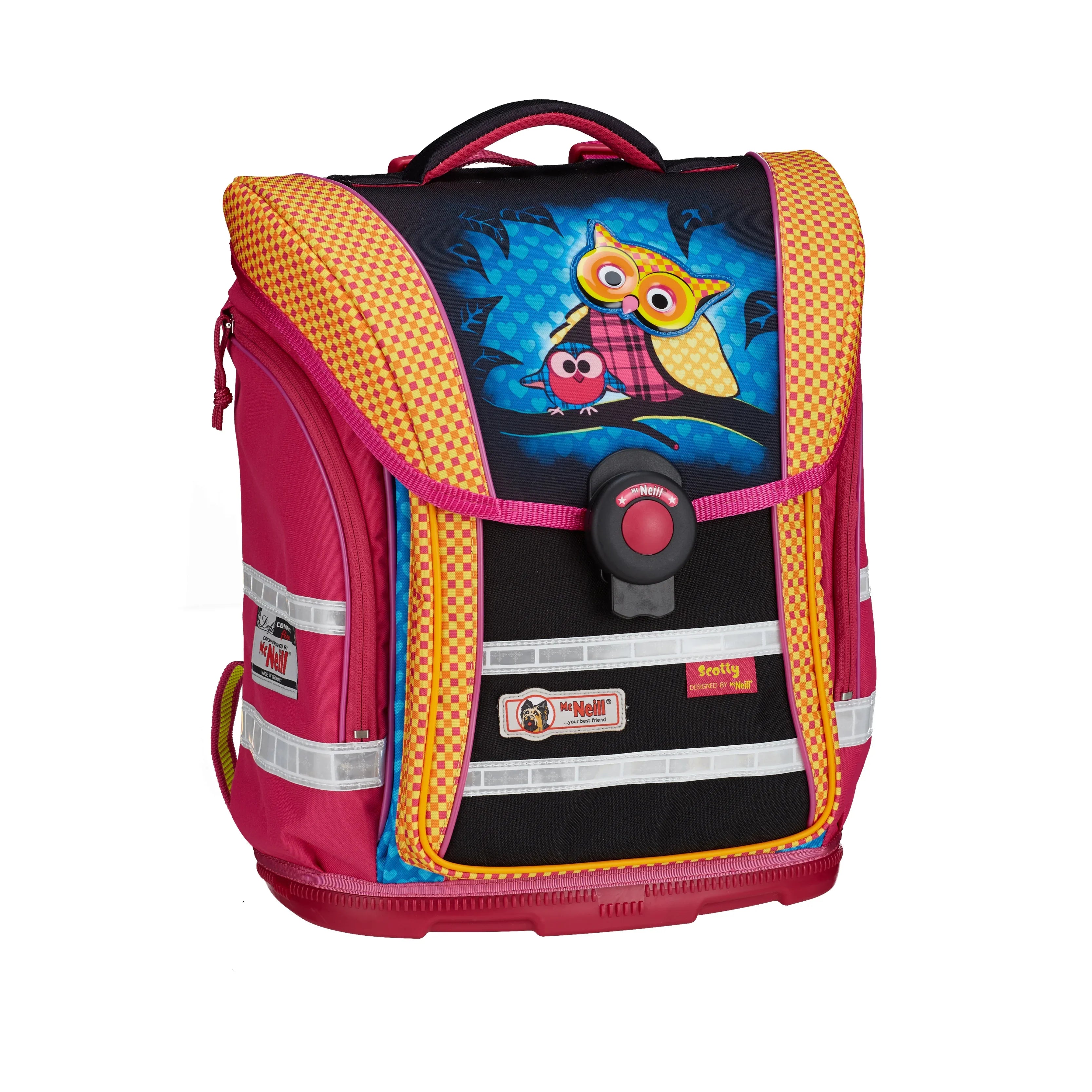 McNeill Schultaschen Sets Fashion-Line Ergo Light Compact flex 4-tlg. - style
