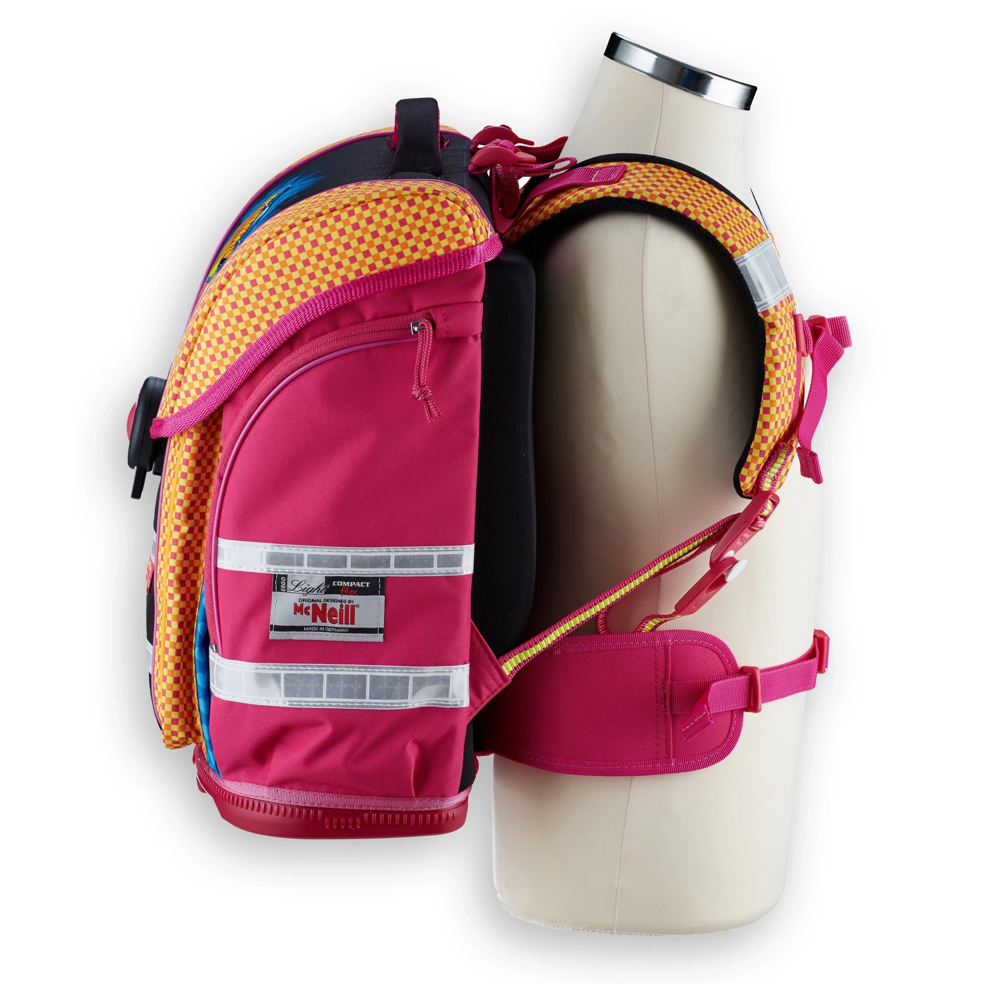 McNeill Schultaschen Sets Fashion-Line Ergo Light Compact flex 4-tlg. - style