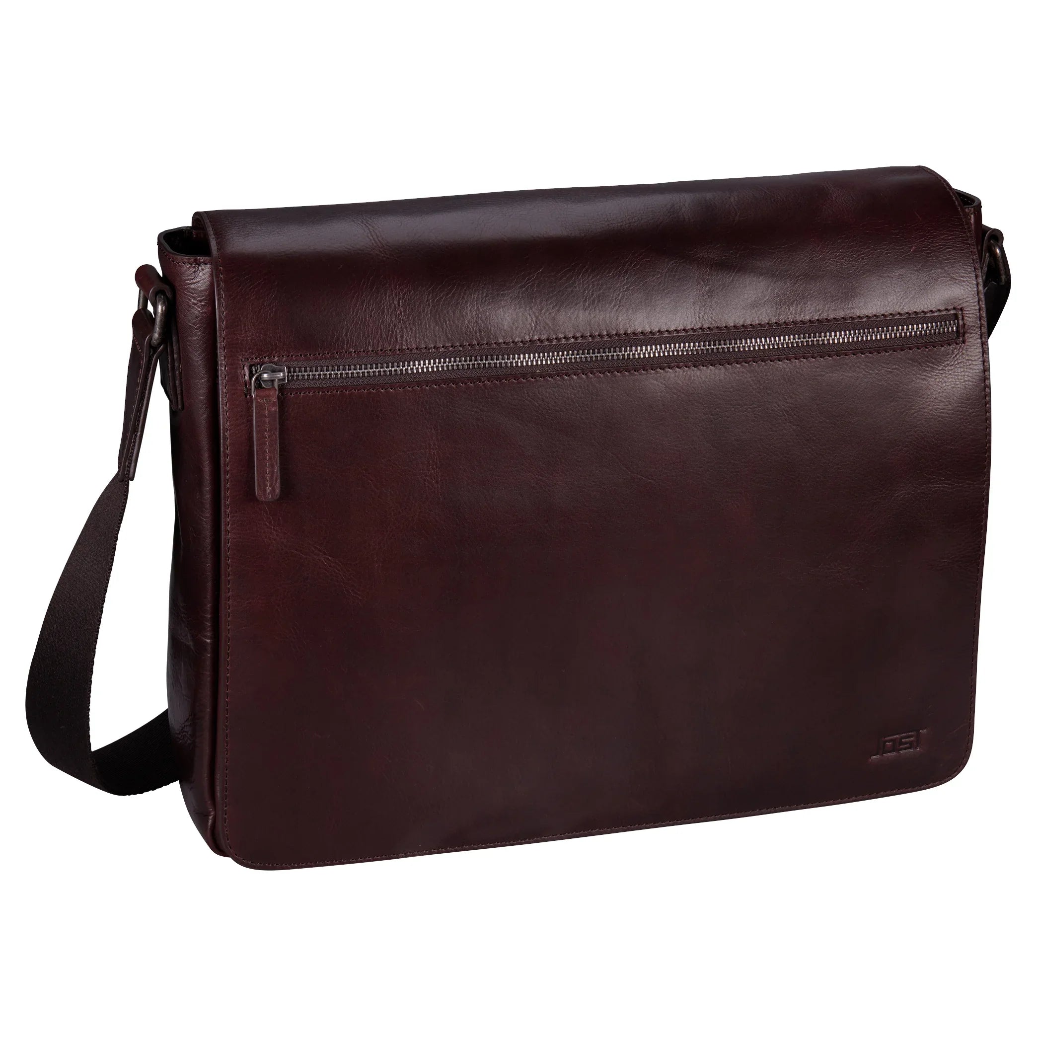 Jost Helsingborg Umhängetasche L 38 cm - Braun Jost - koffer - direkt.de