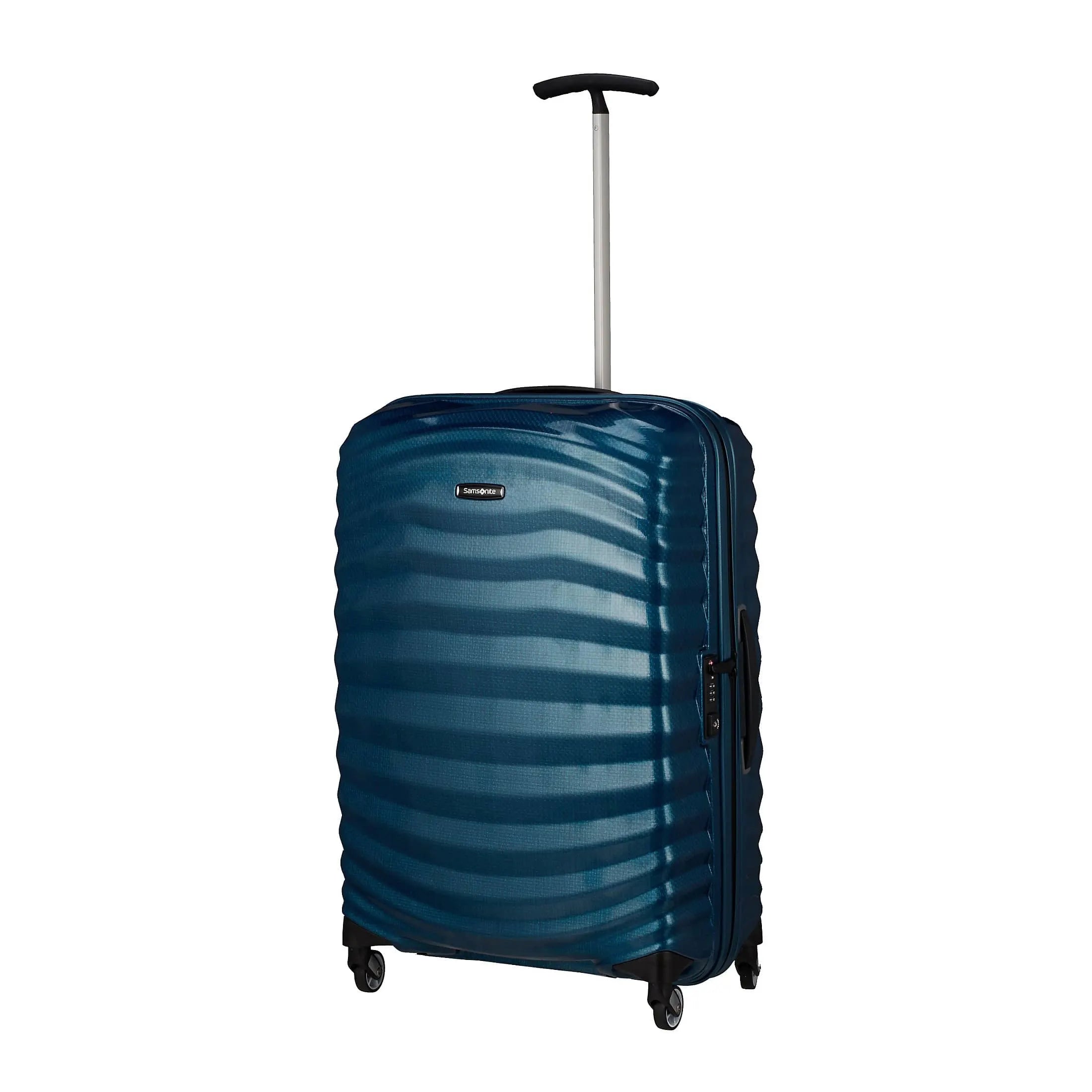 Samsonite Lite-Shock 4-Rollen-Trolley 69 cm - petrol blue