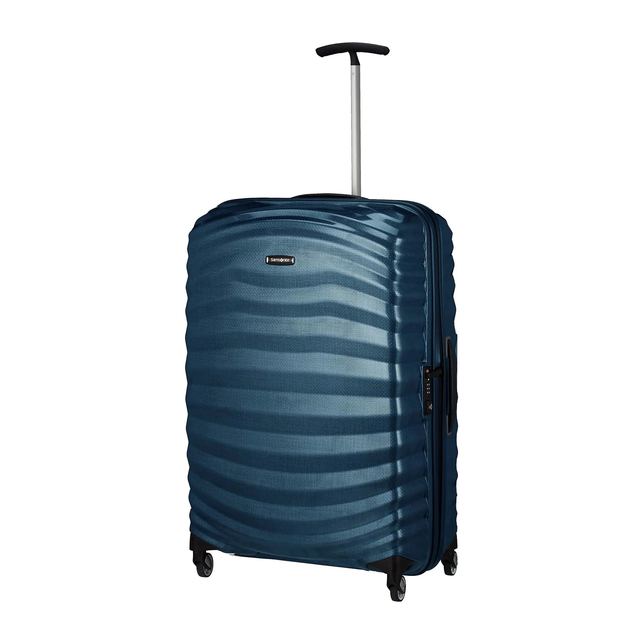 Samsonite Lite-Shock 4-wheel trolley 75 cm - petrol blue