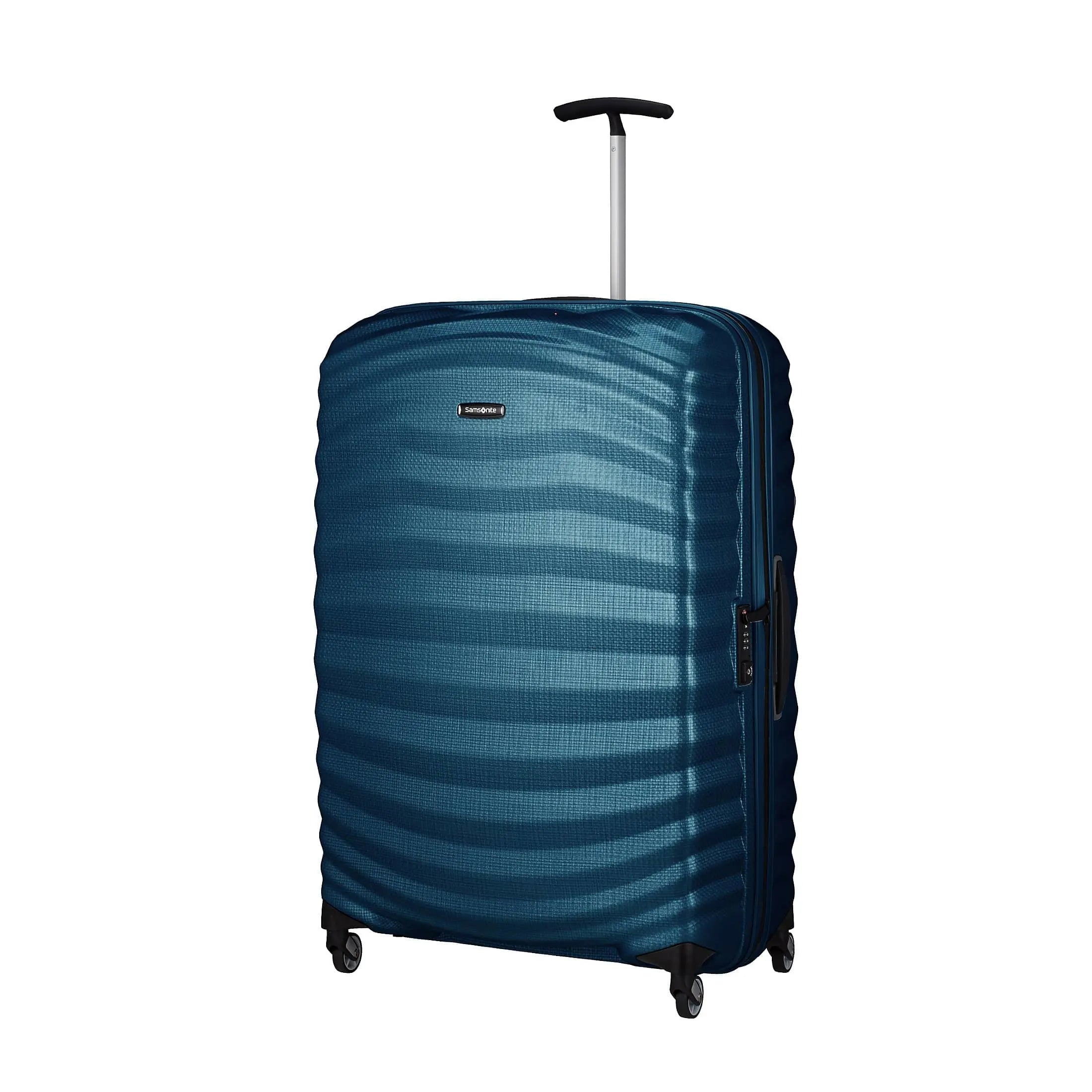Samsonite Lite-Shock 4-wheel trolley 81 cm - petrol blue