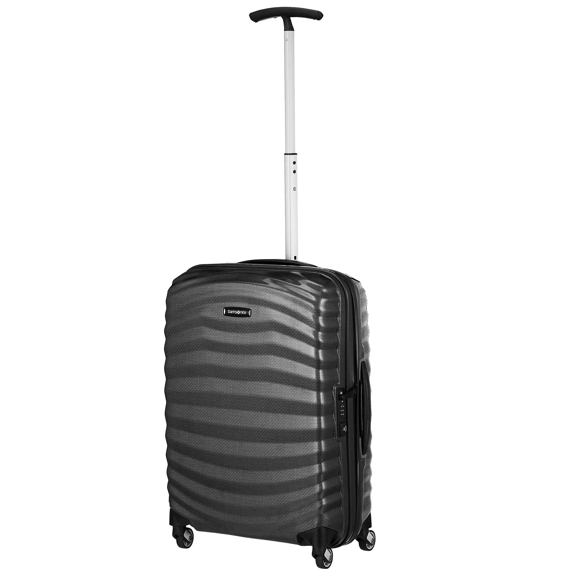 Samsonite Lite-Shock 4-wheel cabin trolley 55 cm - black