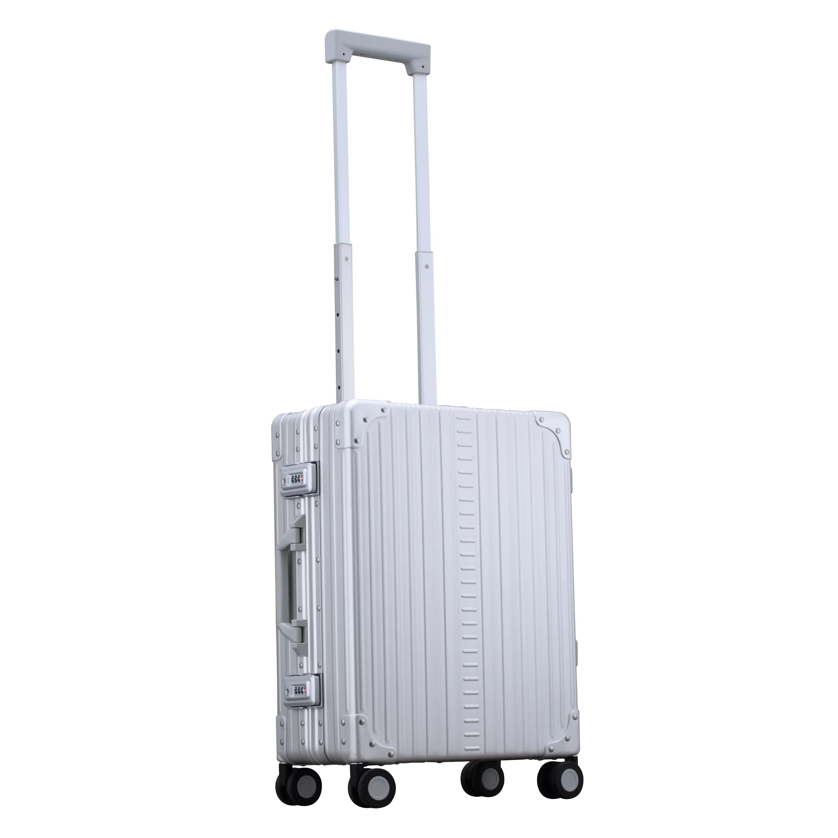 Aleon International Carry-On 4-Rollen Kabinentrolley 55 cm - Platinum