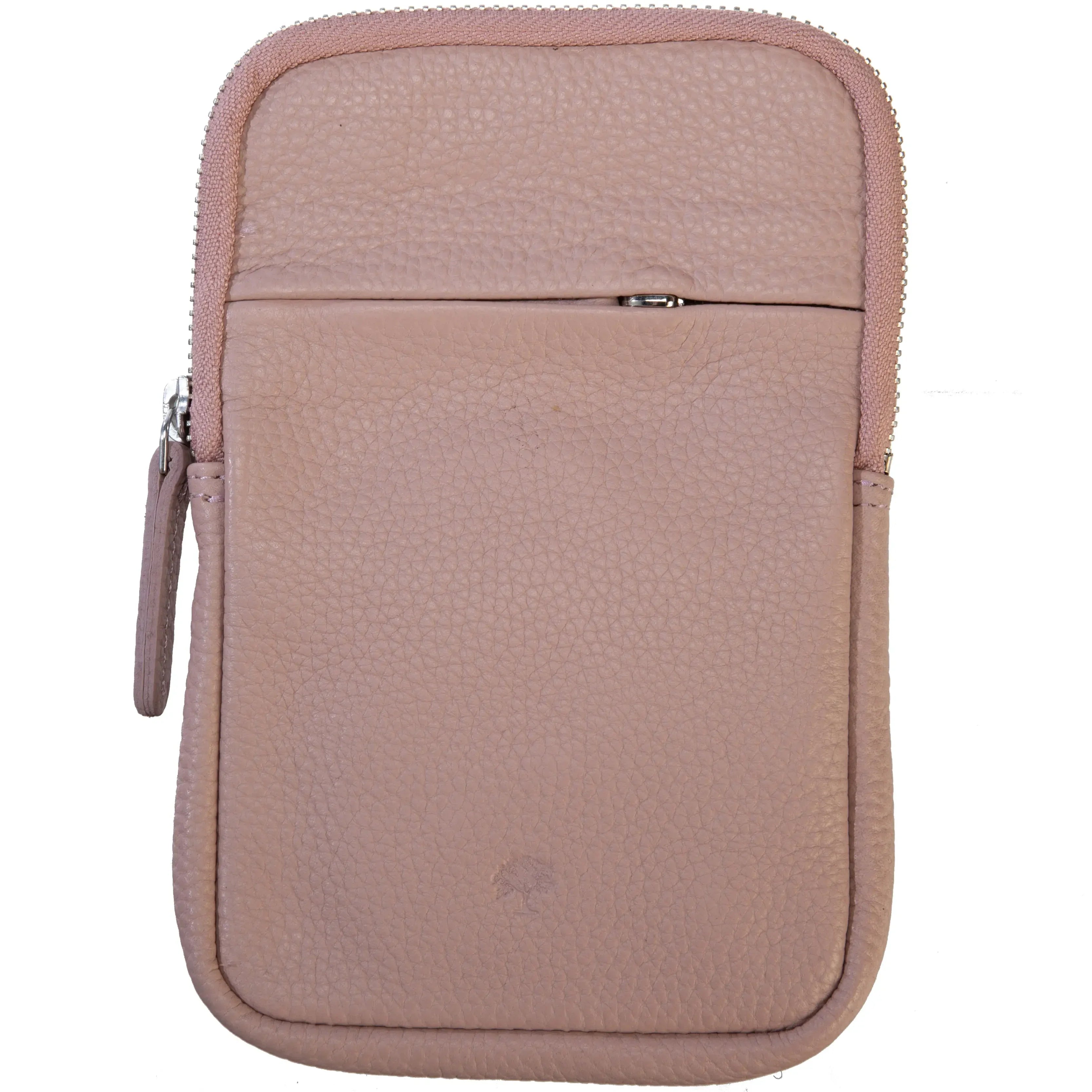 koffer-direkt.de Prato mobile phone shoulder bag 19 cm - rose