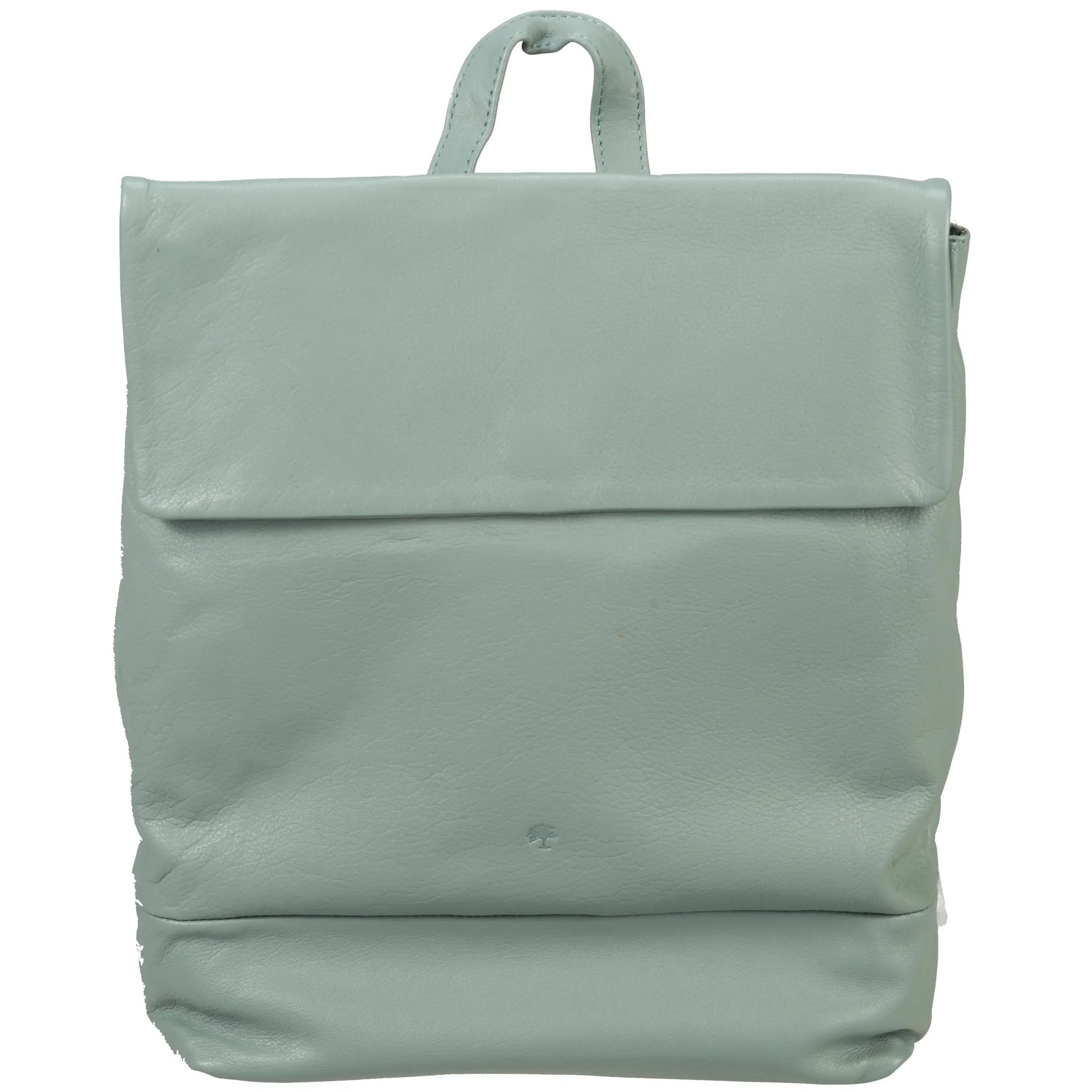 Prato leather backpack 34 cm light green