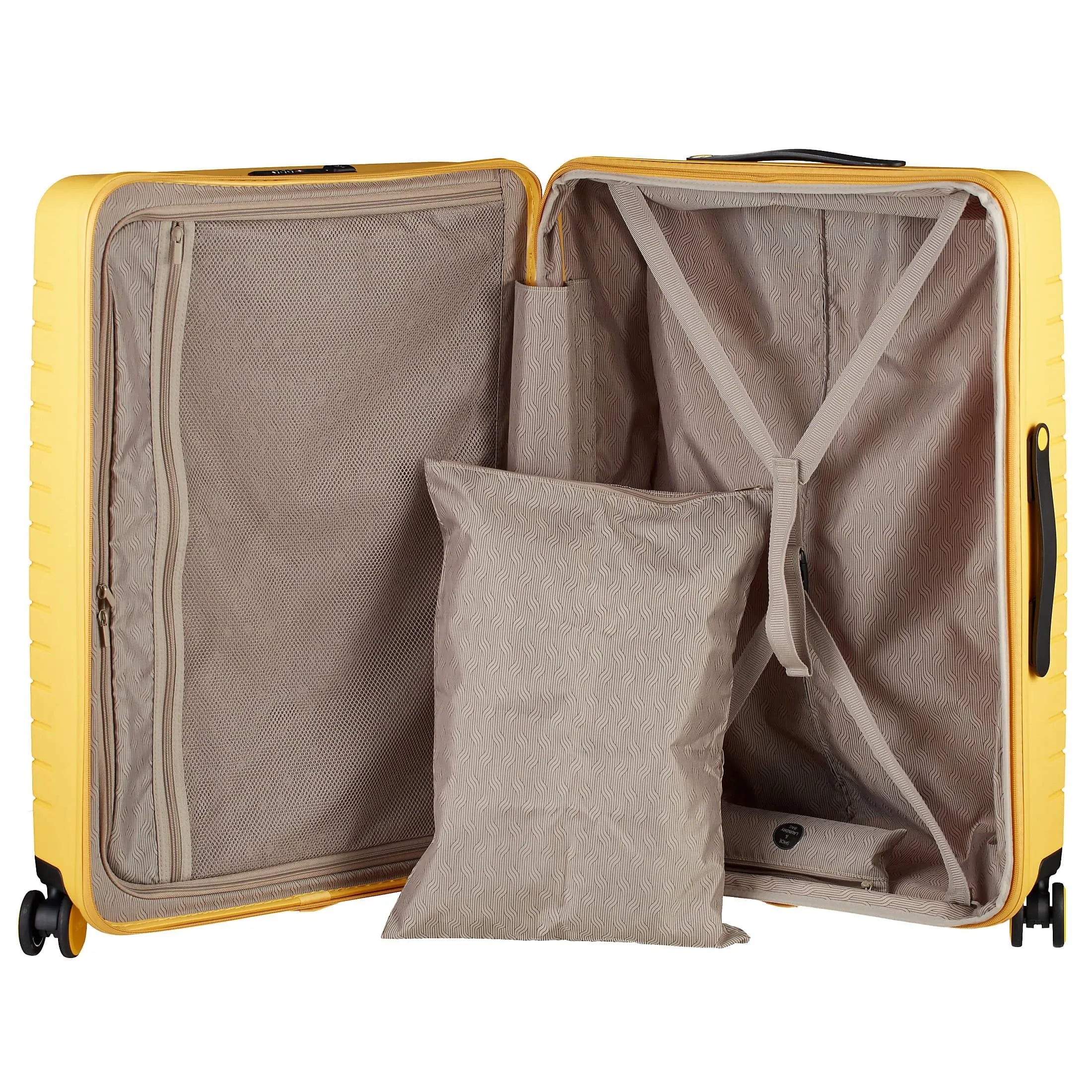 BY by Brics Ulisse 4-Rollen Trolley 71 cm - mango