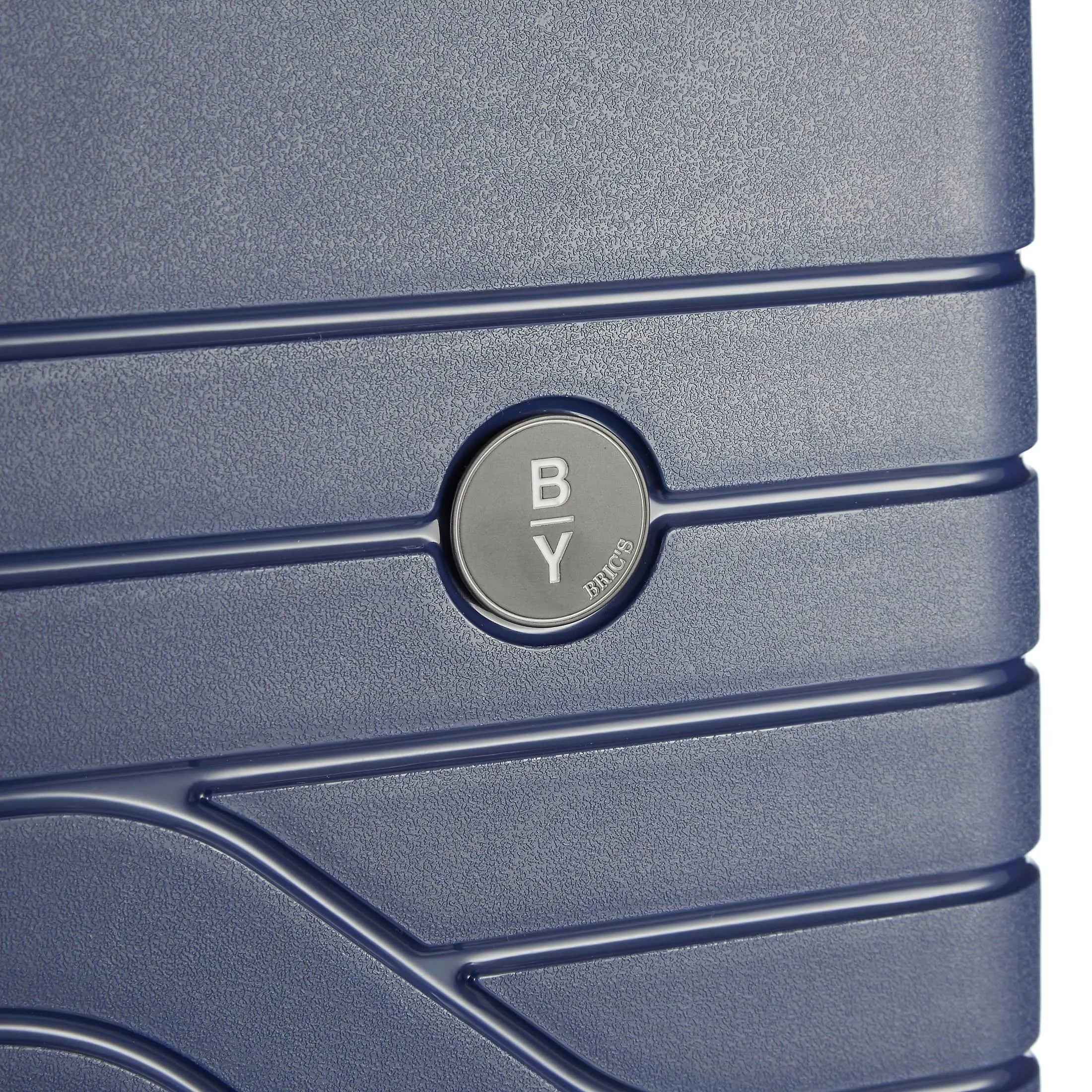BY by Brics Ulisse 4-Rollen Trolley 79 cm - ocean blue