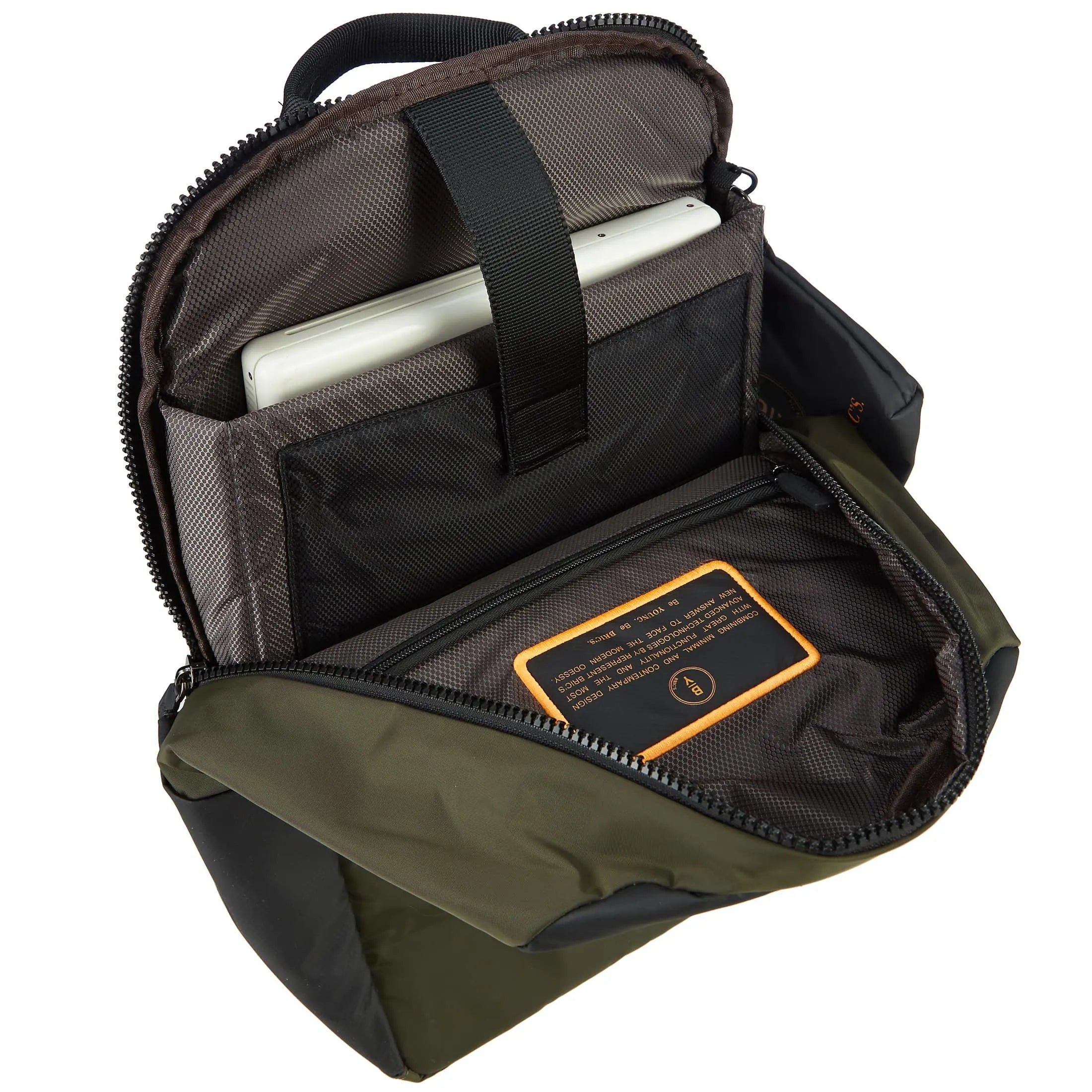 BY by Brics Eolo Urban Rucksack 43 cm - olive