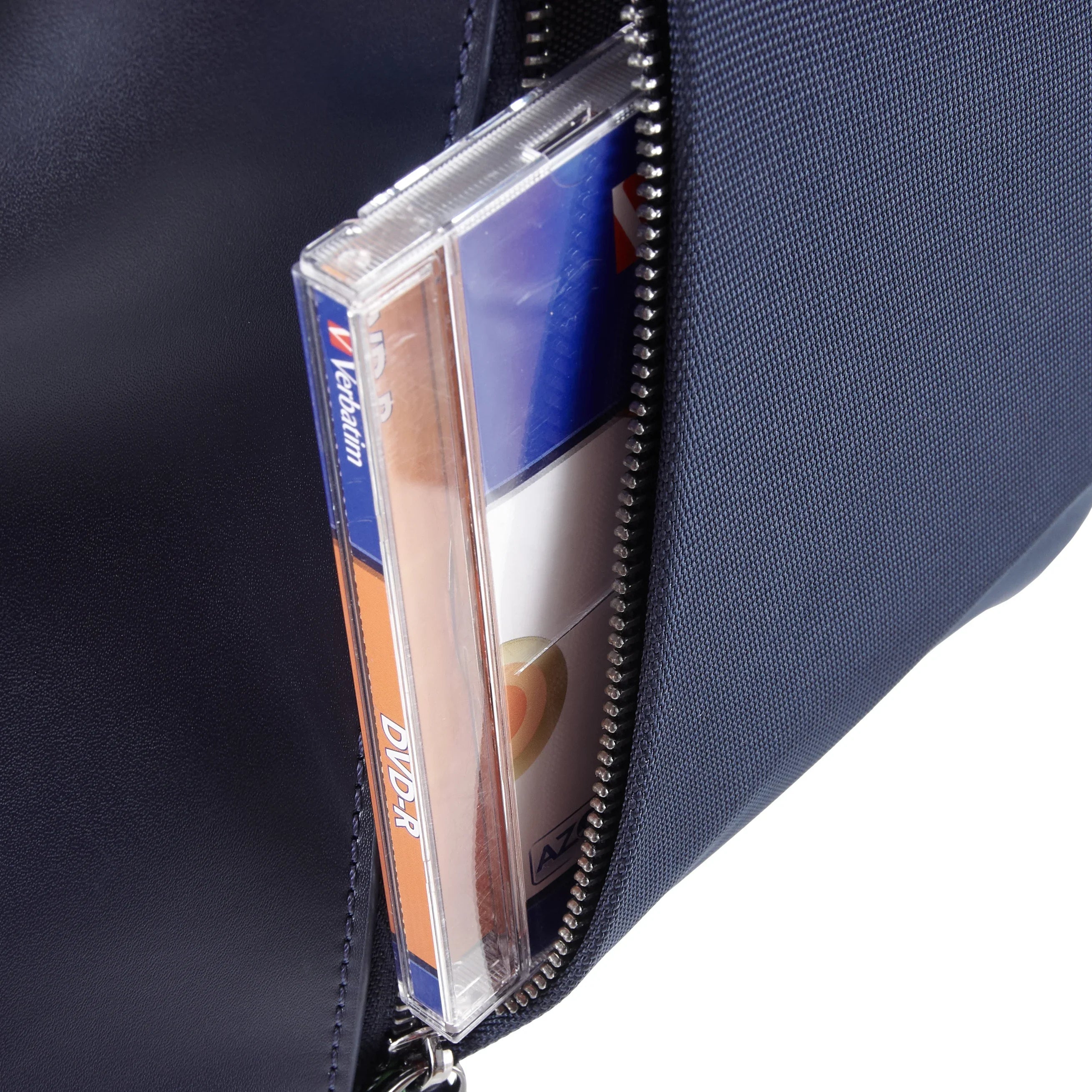 Y NOT? Business Schultertasche mit Laptopfach 33 cm - blue navy