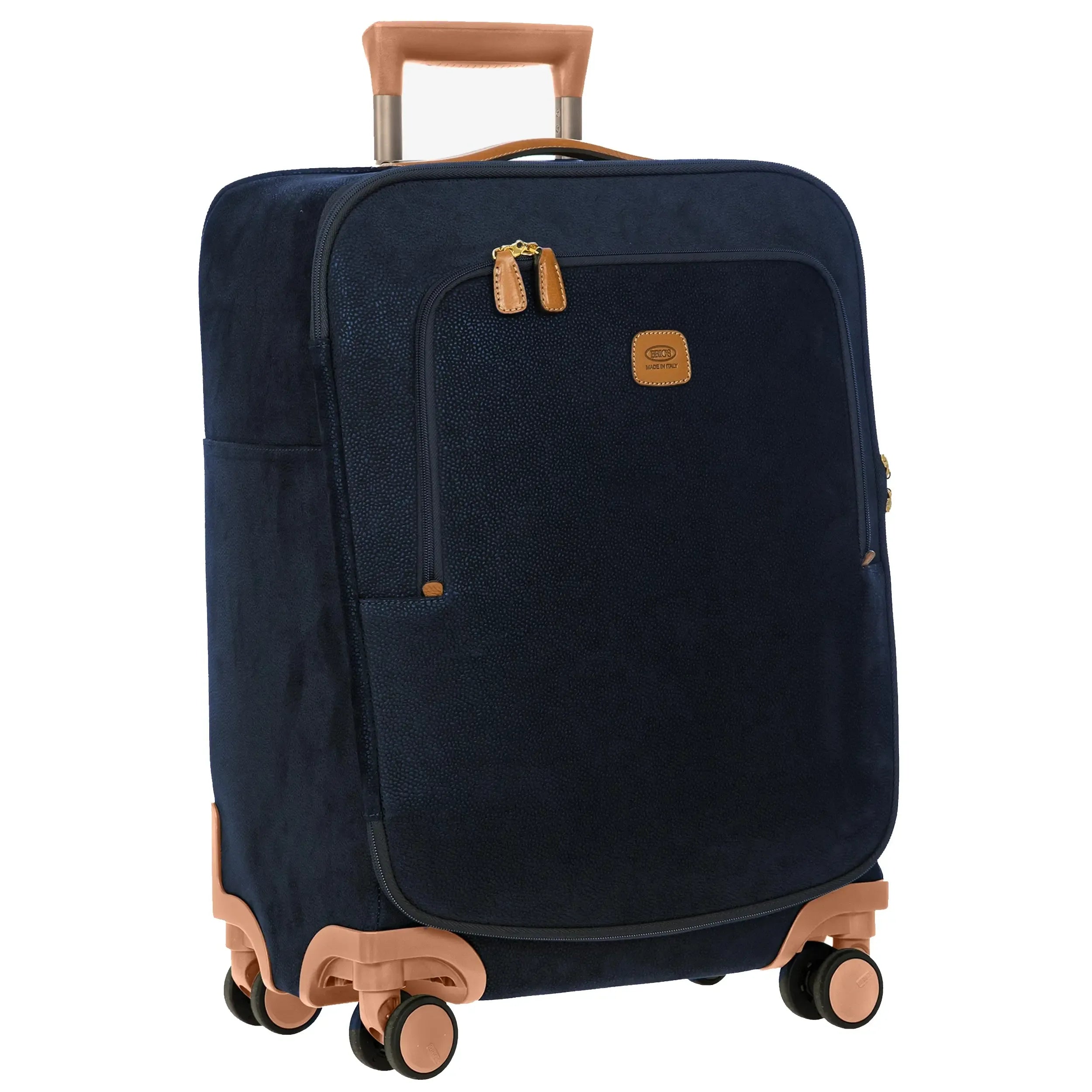 Brics Life 4-Rollen Kabinentrolley 55 cm - Camel