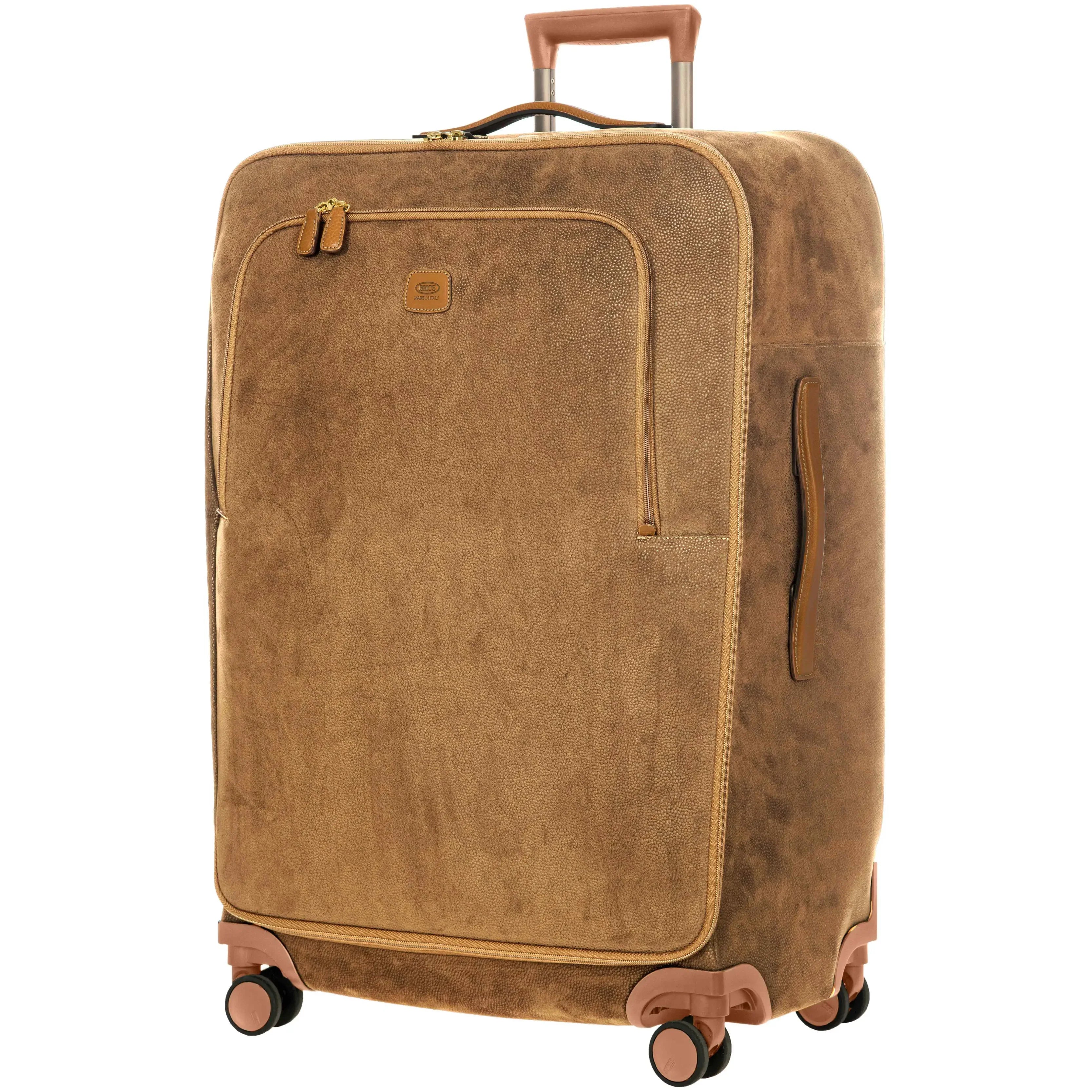 Brics Life 4-Rollen Trolley 68 cm - Camel