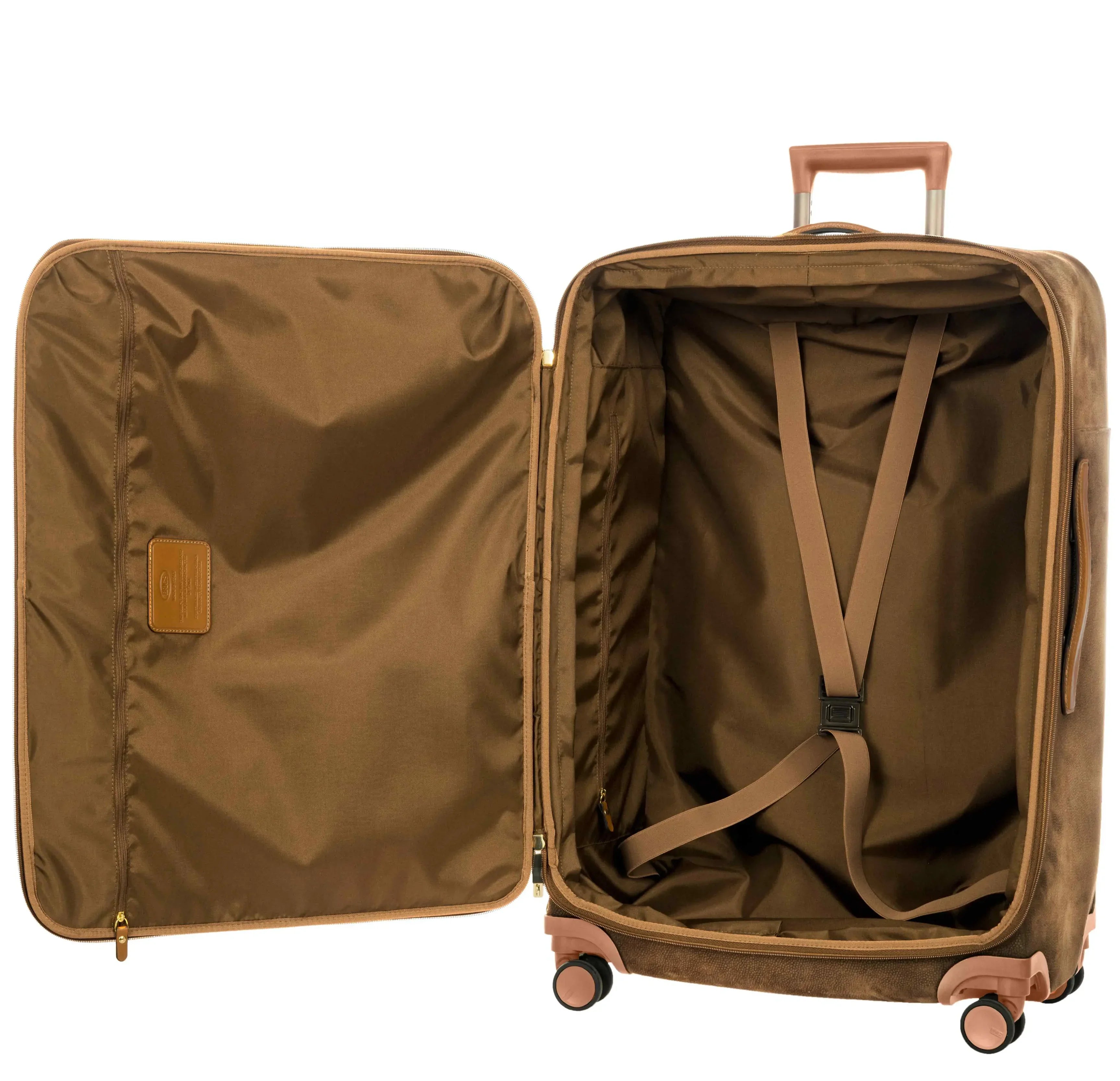 Brics Life 4-Rollen Trolley 68 cm - Camel