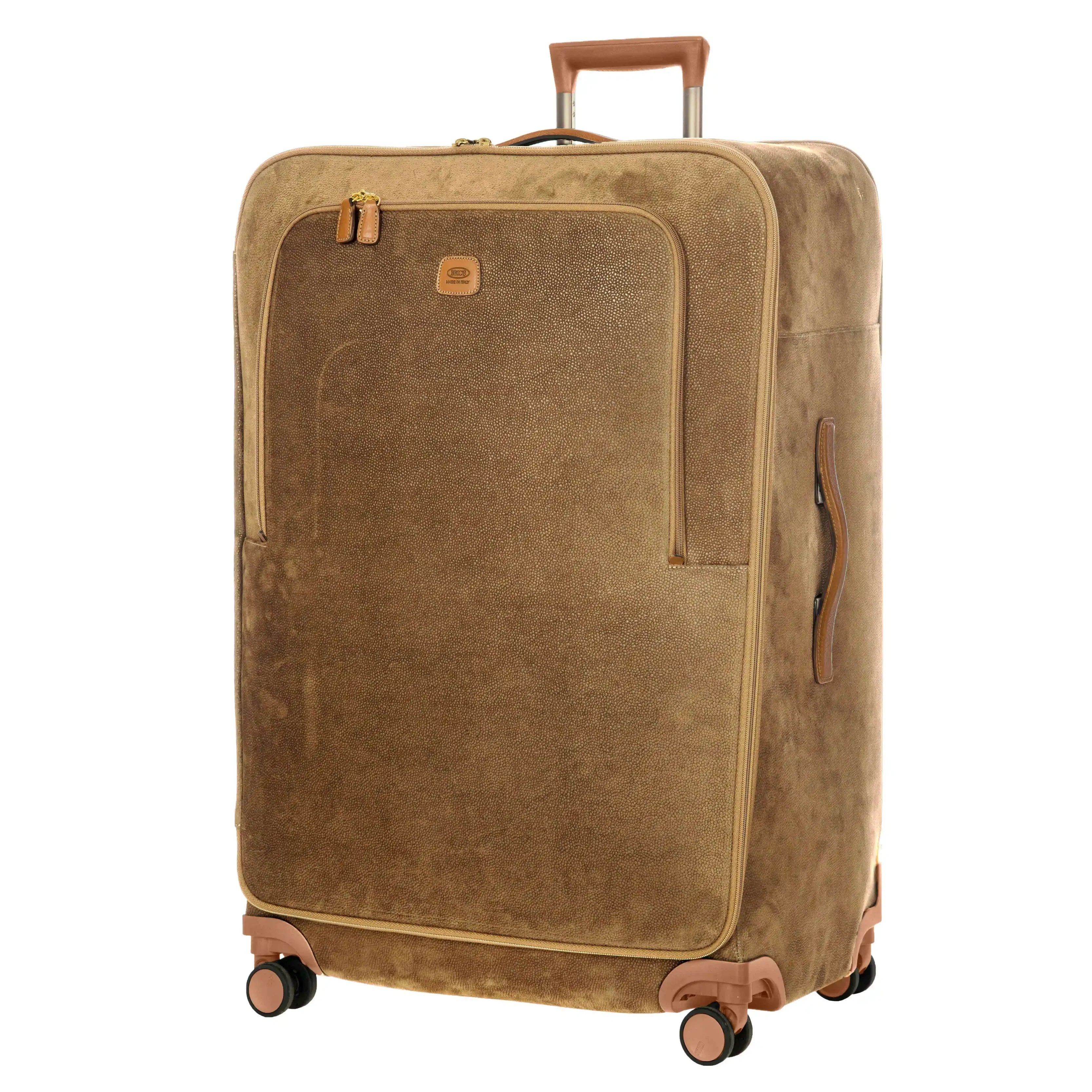 Brics Life 4-Rollen Trolley 82 cm - Camel