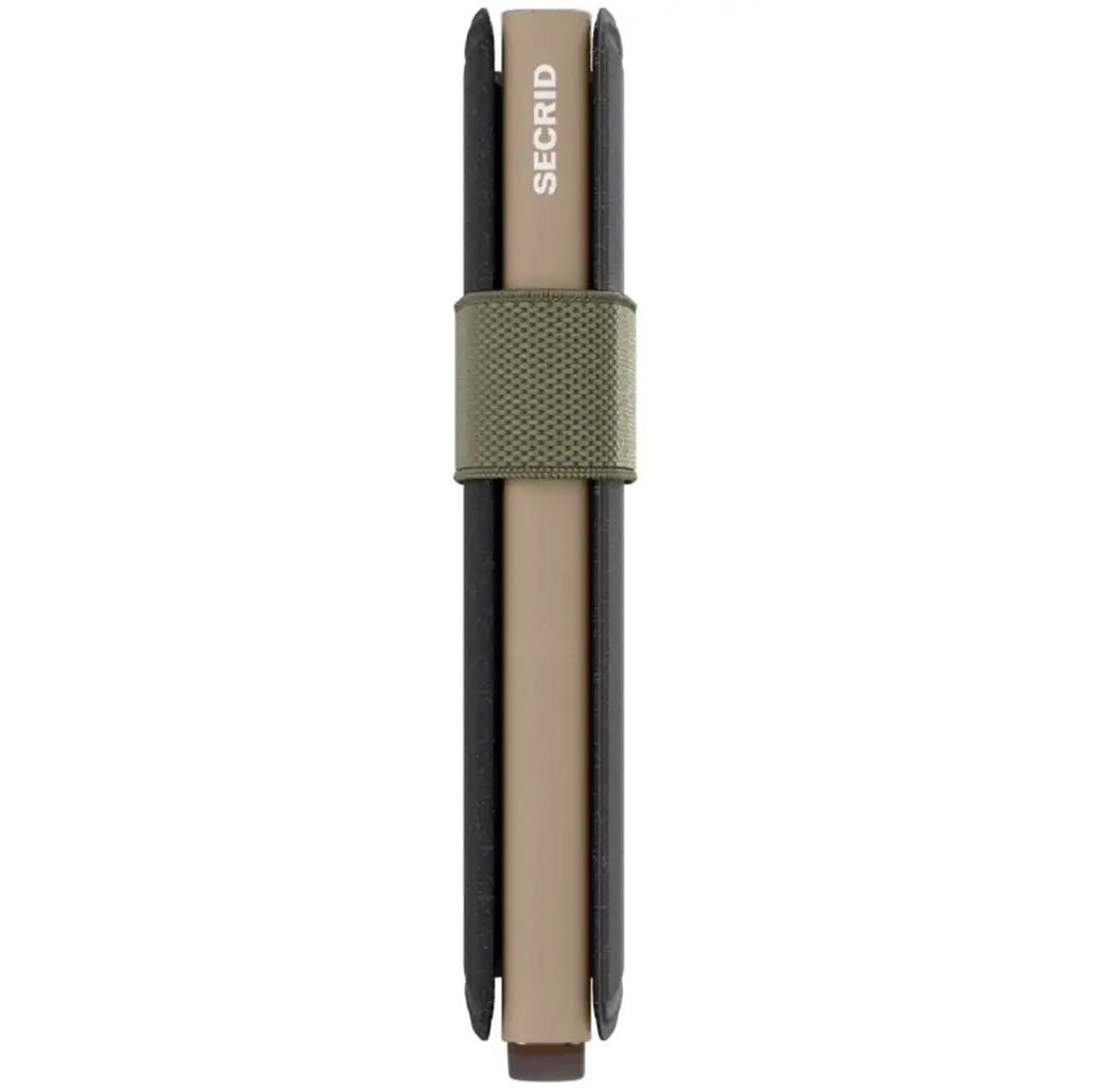 Secrid Wallets Bandwallet LIBA 10 cm - Black-Olive