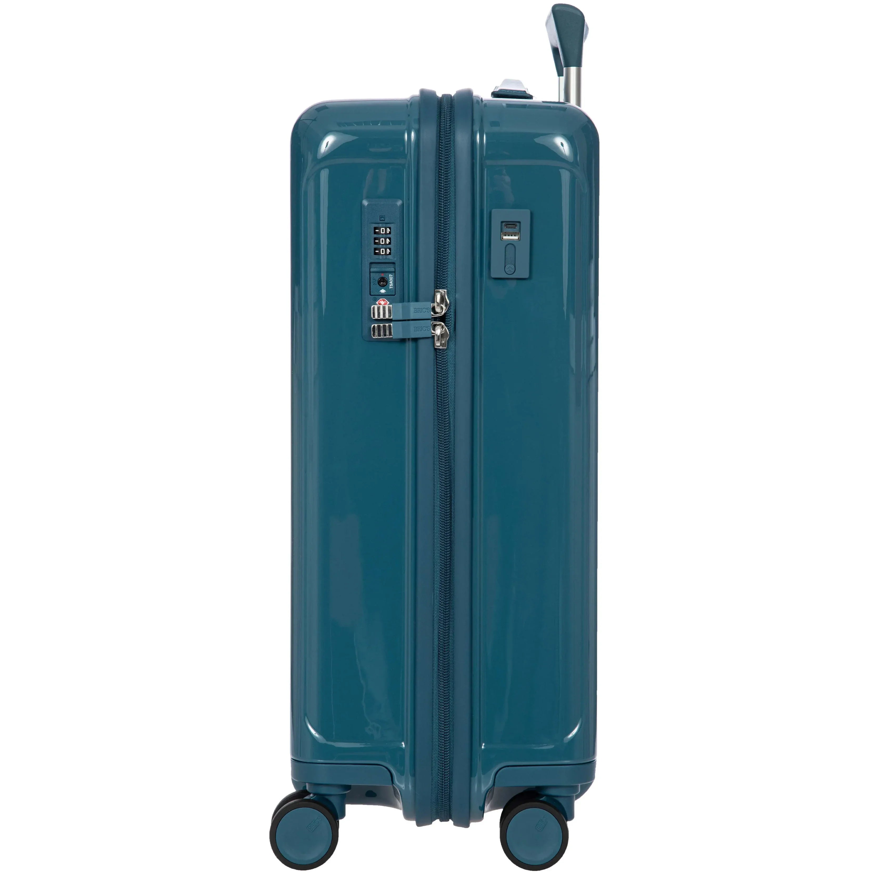 Brics Positano 4-Rollen Kabinentrolley 55 cm - Light Blue