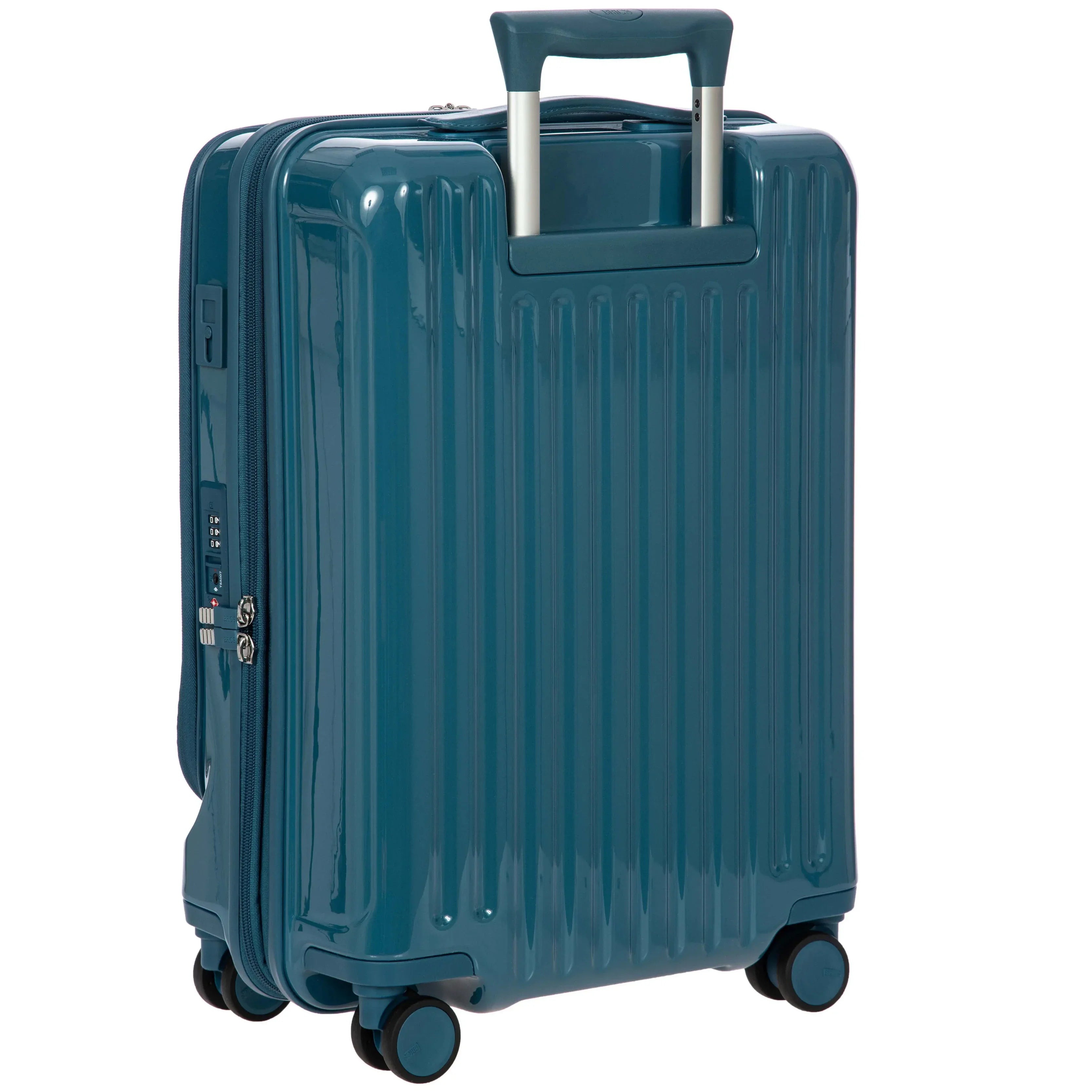 Brics Positano 4-Rollen Kabinentrolley mit Vortasche 55 cm - Light Blue