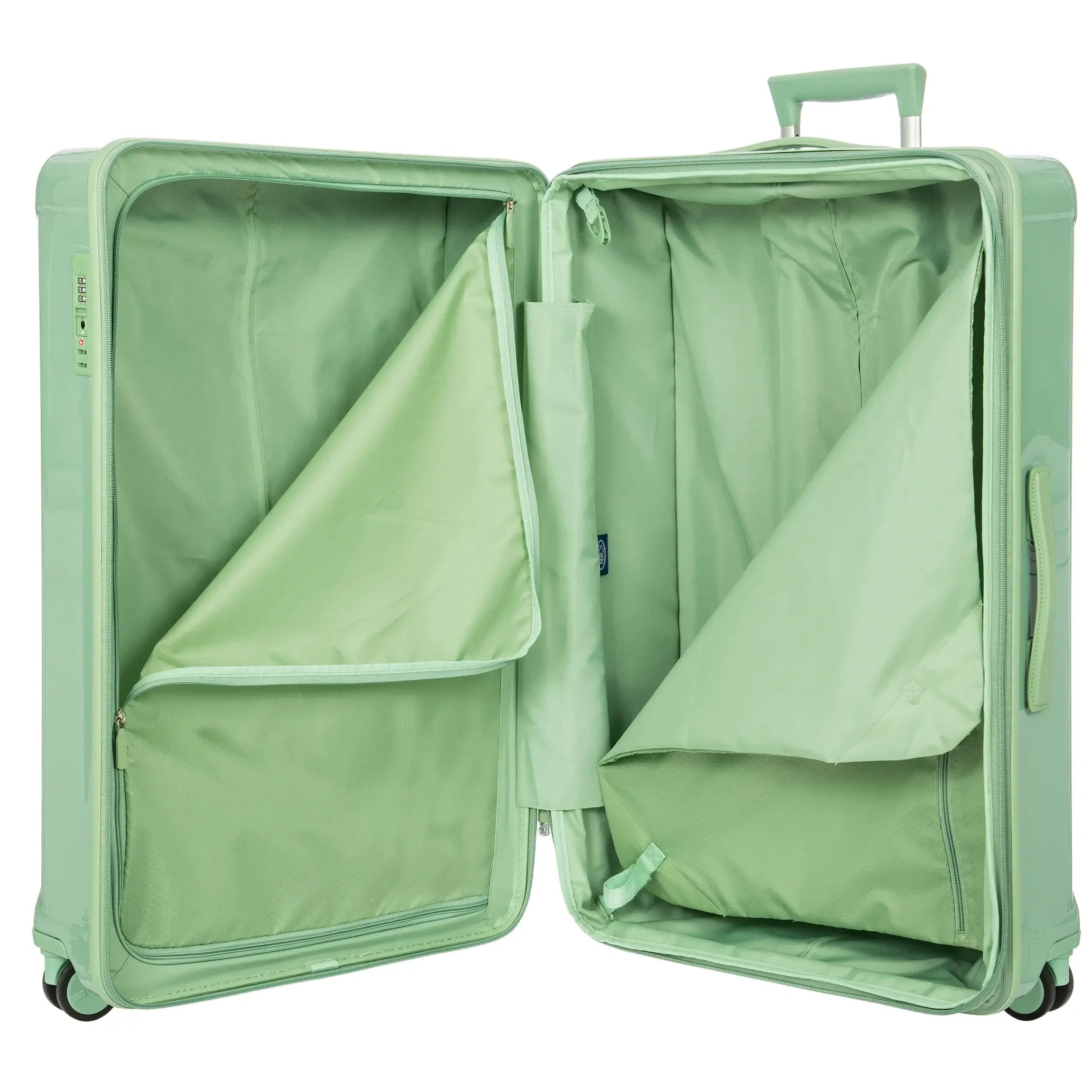 Brics Positano 4-wheel trolley 78 cm - Light Blue
