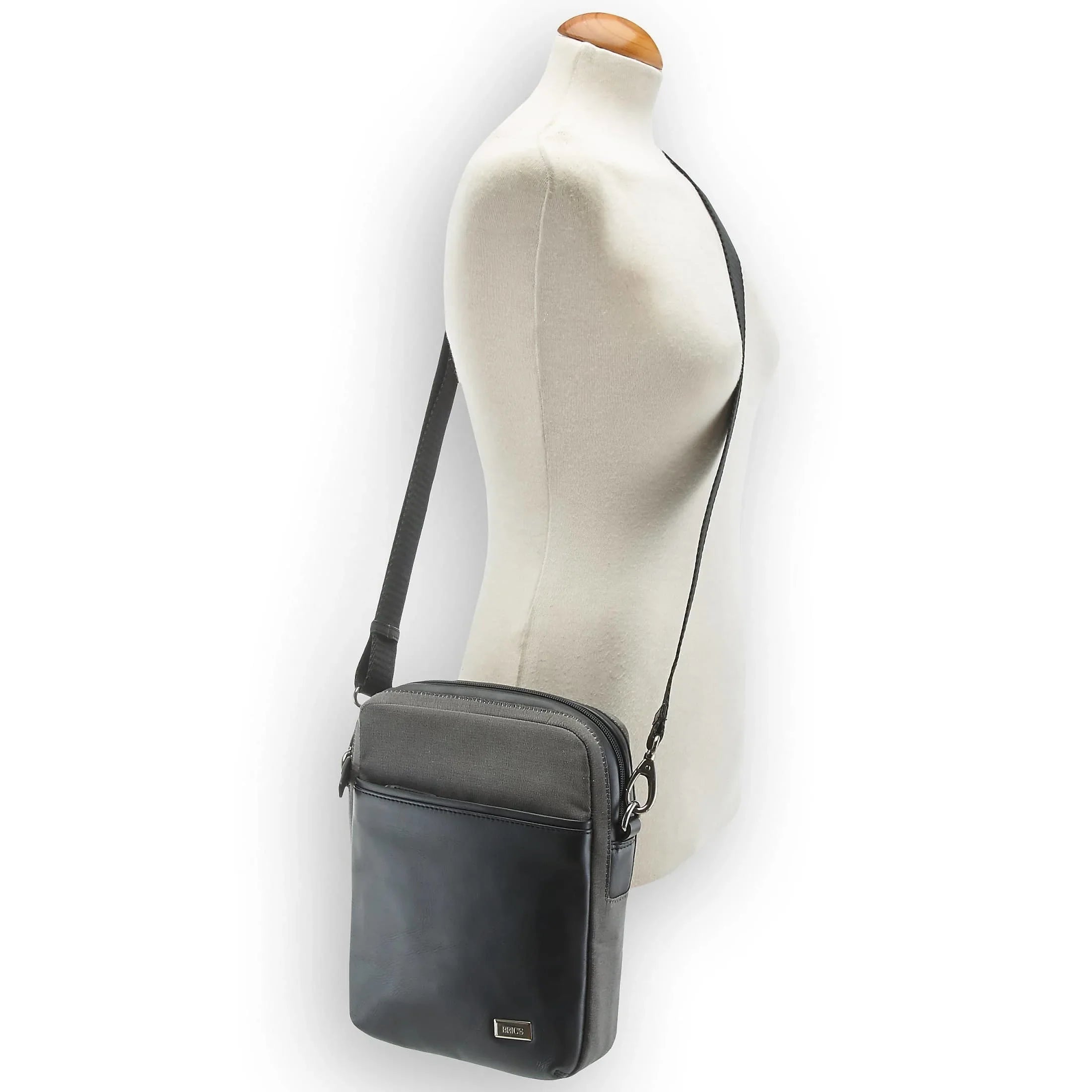 Brics Monza Schultertasche 28 cm - black