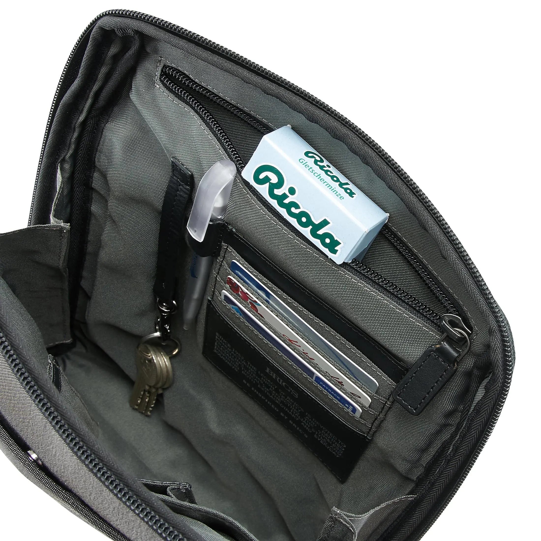 Brics Monza Umhängetasche 27 cm - black