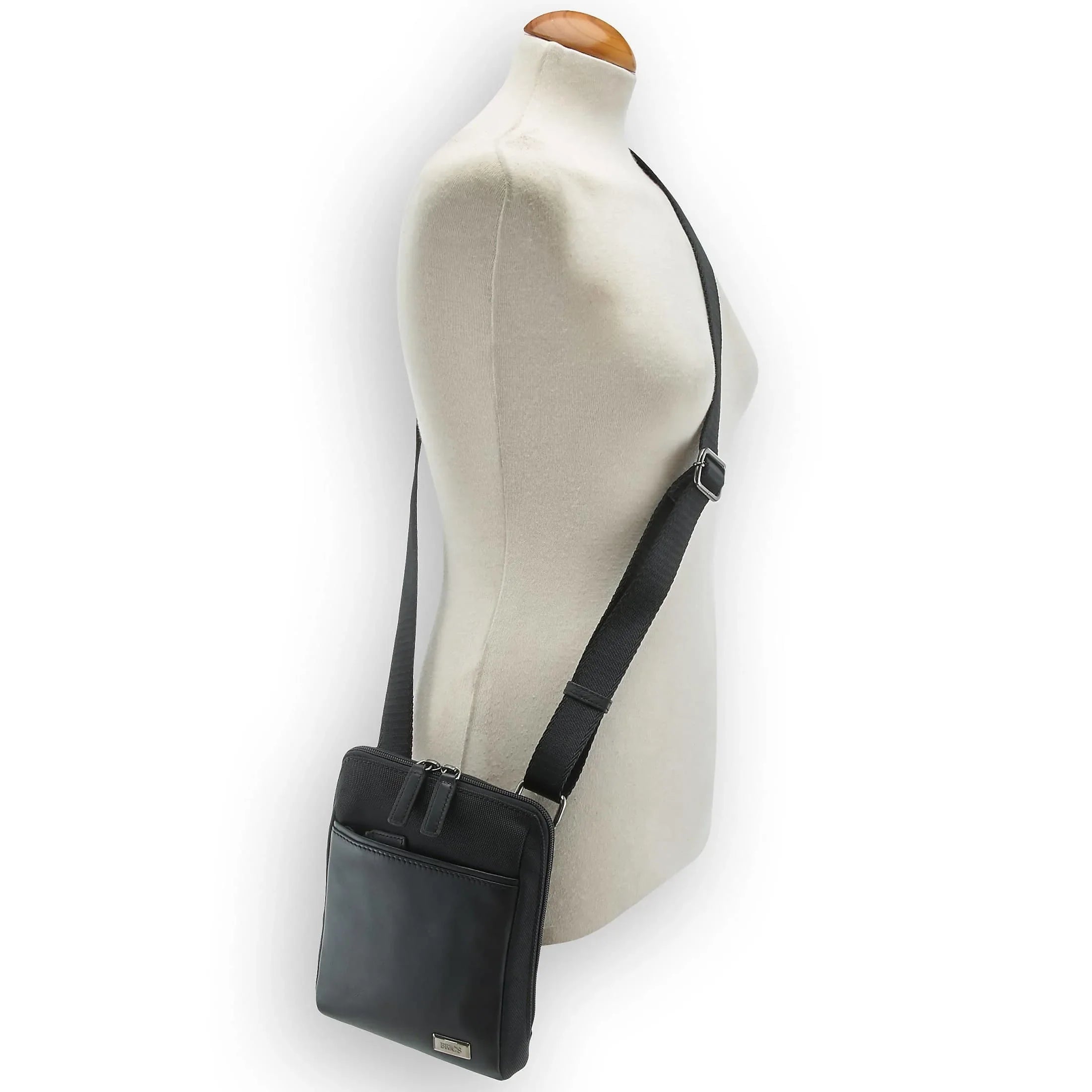 Brics Monza shoulder bag 22 cm - black