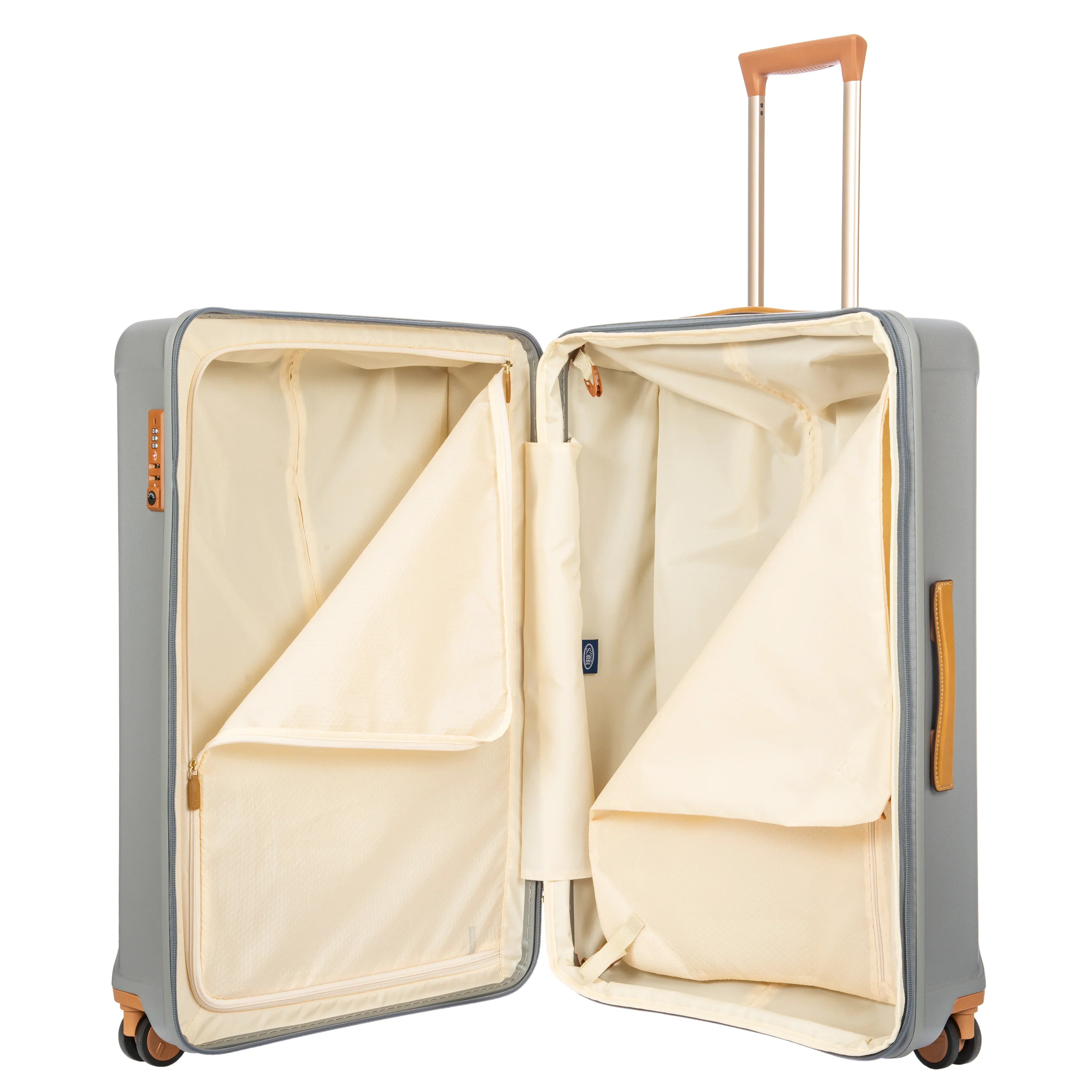 Brics Capri 4-wheel trolley 78 cm - Silver