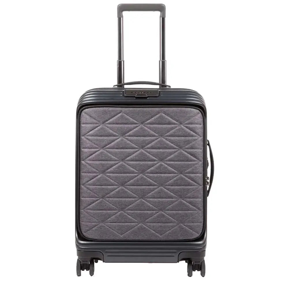 Piquadro Modus 4-Rollen Kabinenlaptoptrolley 55 cm - Nero Piquadro