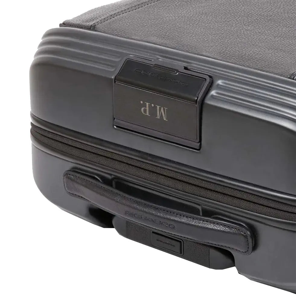 Piquadro Modus 4-Rollen Kabinenlaptoptrolley 55 cm - Nero Piquadro