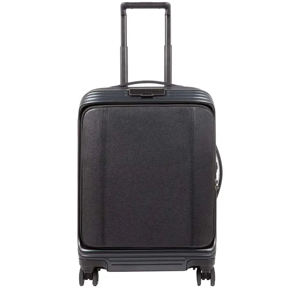 Piquadro Modus 4-Rollen Kabinenlaptoptrolley 55 cm - Nero Piquadro