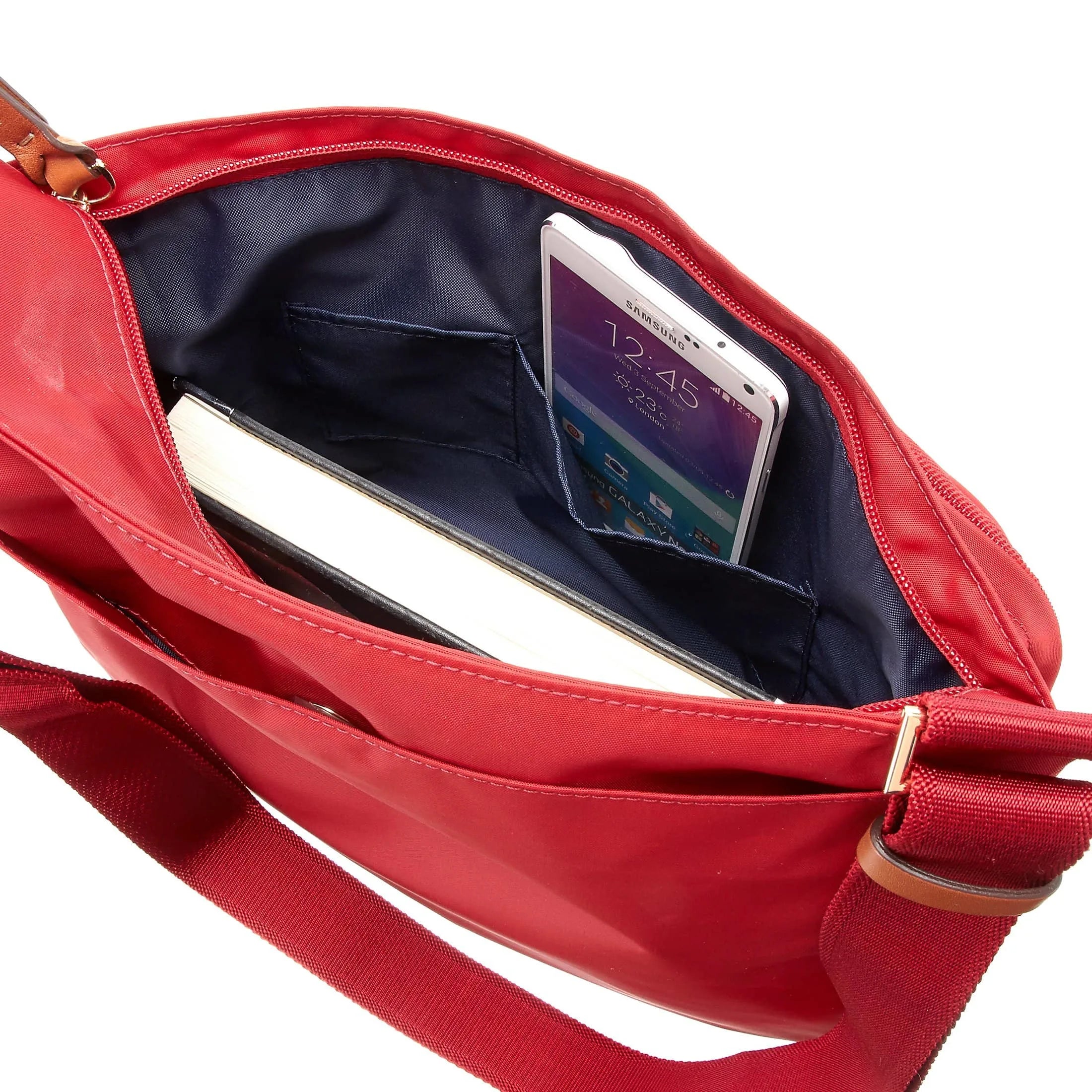 Brics X-Bag shoulder bag 32 cm - ocean blue