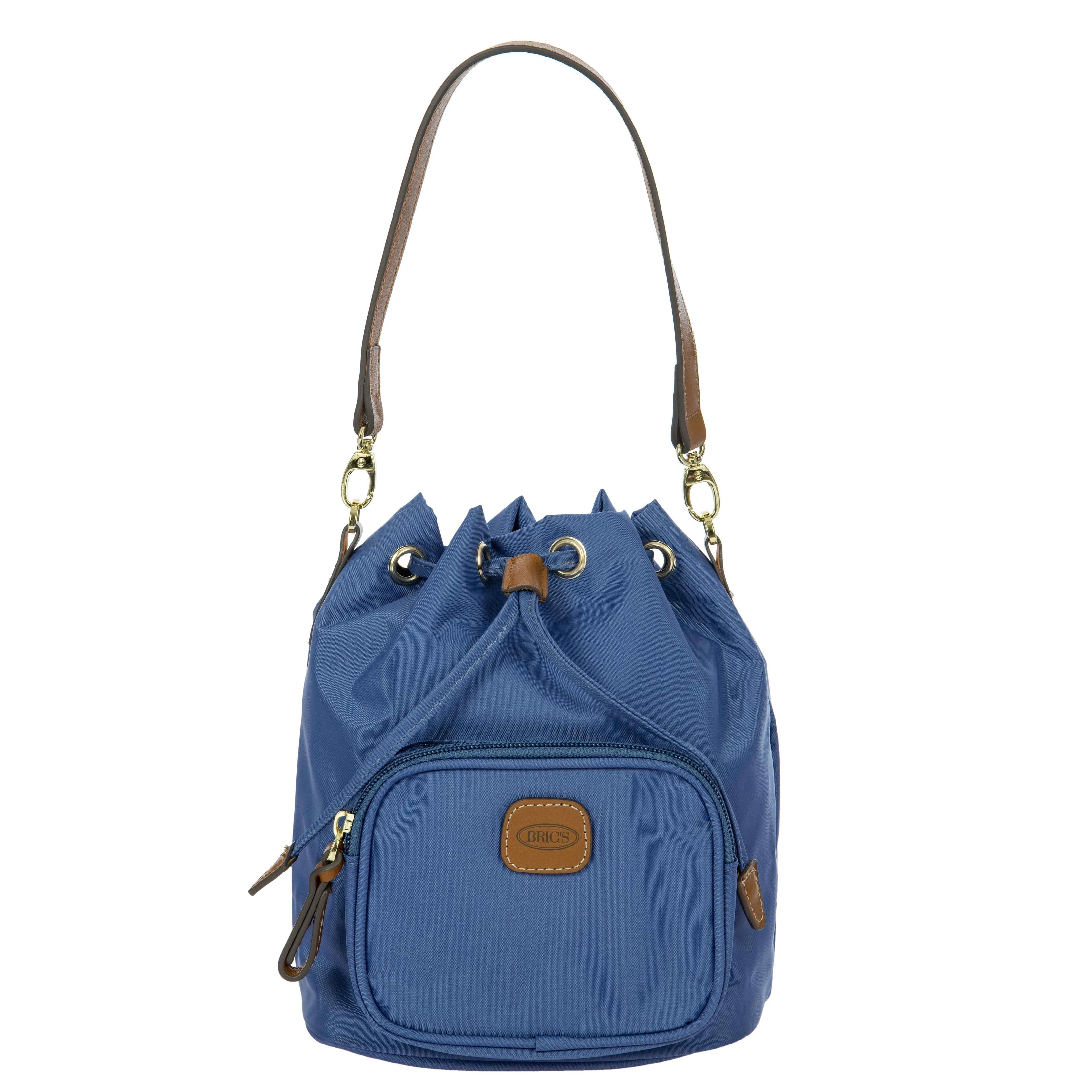 Brics X-Bag Secchiello Tasche 20 cm - Frontansicht mit praktischer Vordertasche und BRICS Logo