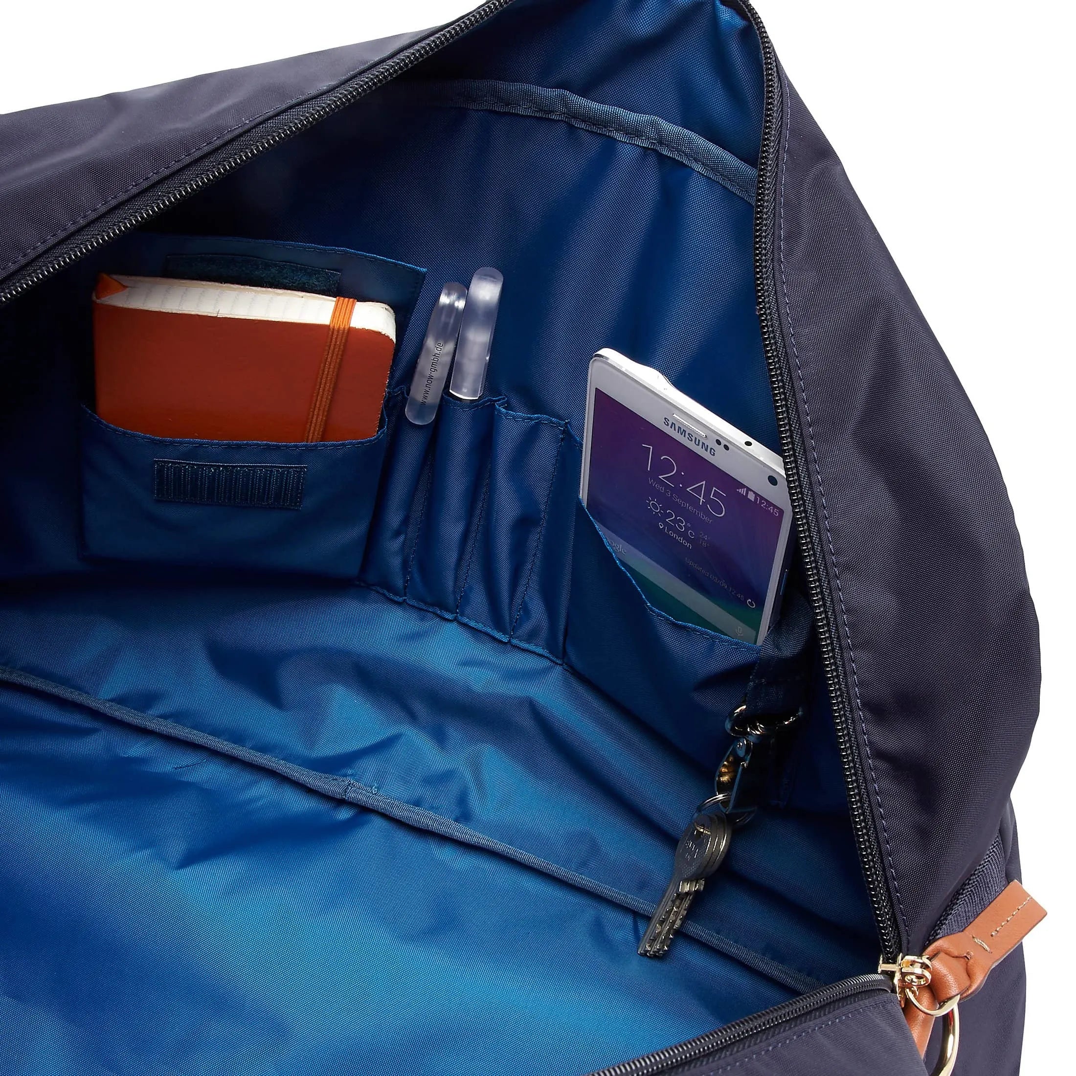 Brics X-Travel Holdall travel bag 46 cm - ocean blue