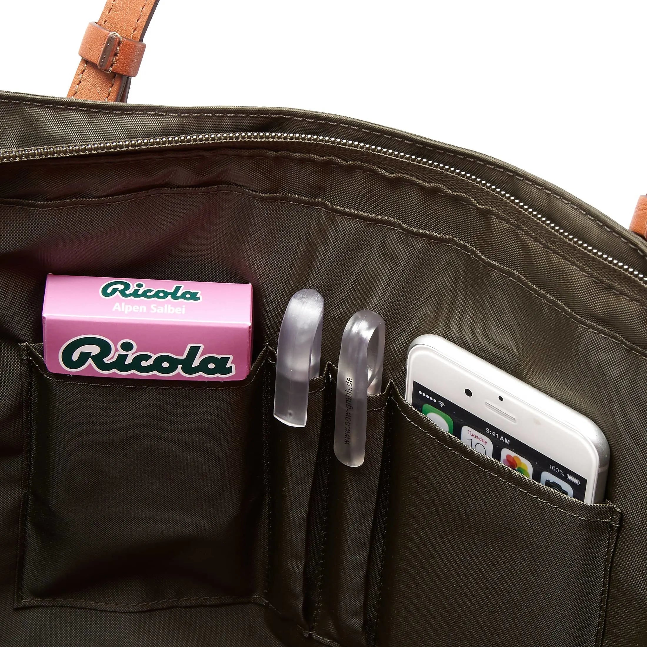 Brics X-Travel Handtasche 38 cm - olive