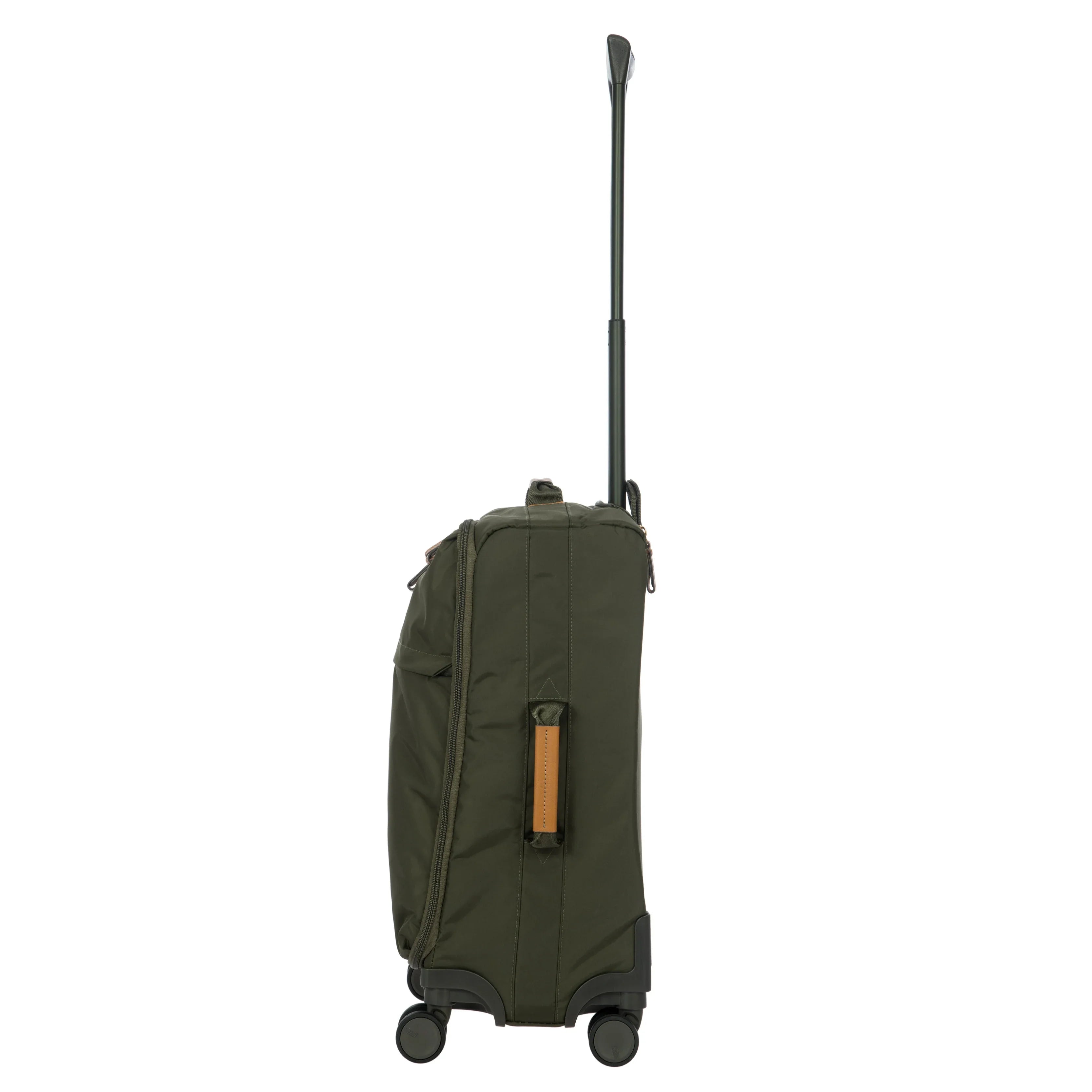 Brics X-Travel Trolley geöffnet - Innenaufteilung mit Packgurten und Organizerfächern
