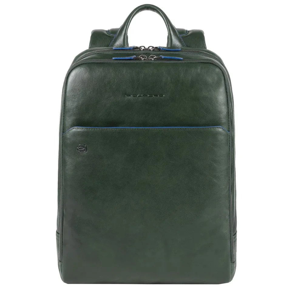 Piquadro Blue Square Laptop Backpack 39 cm Green