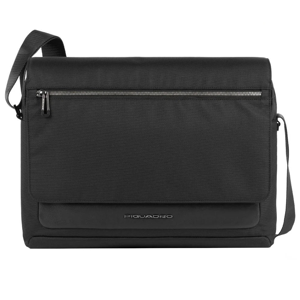 Piquadro Macbeth Messenger 40 cm - Black