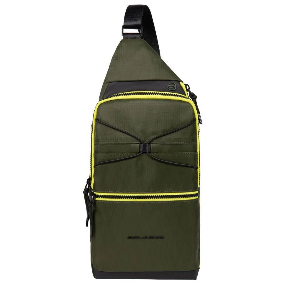 Piquadro Otello crossover bag 42 cm - Green