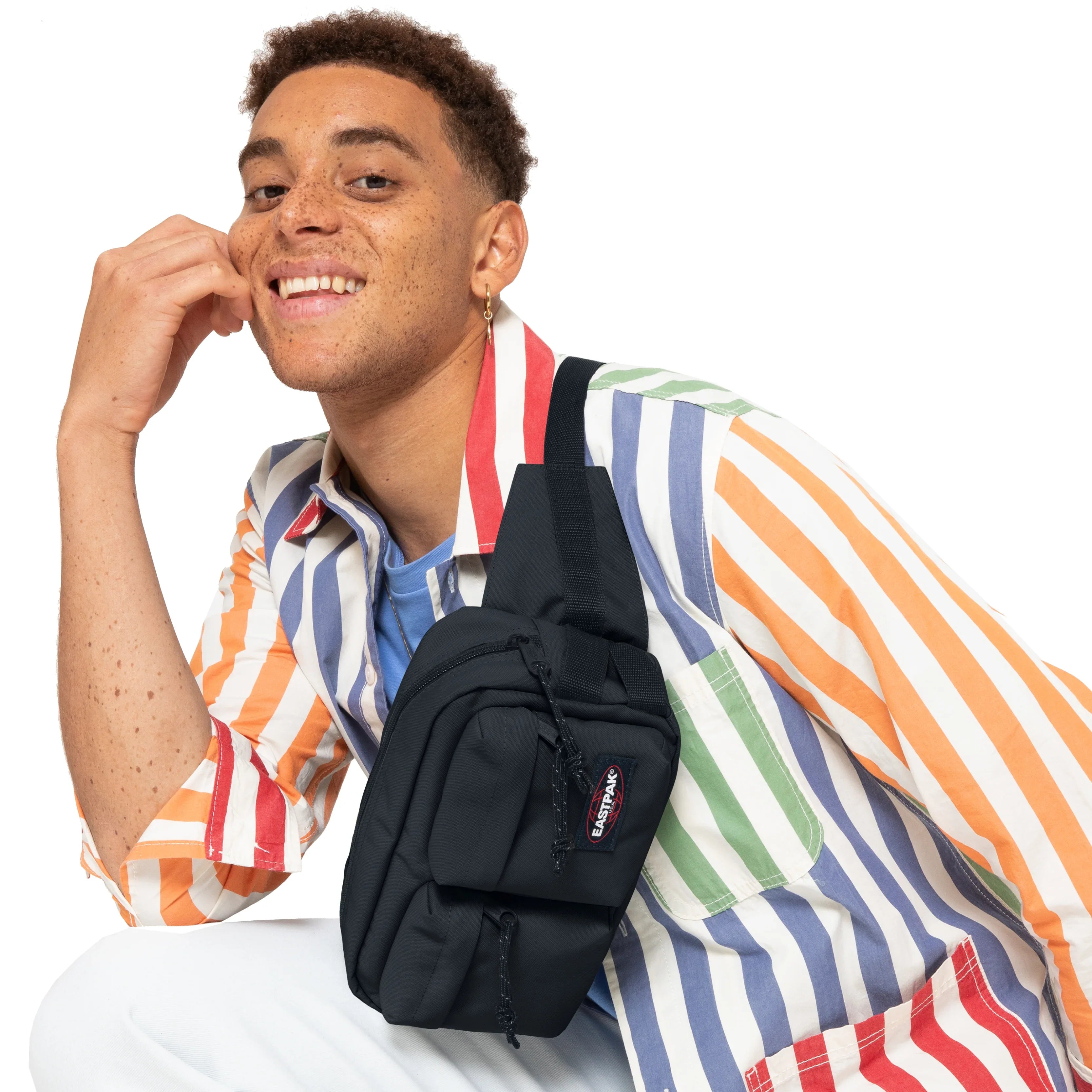 Eastpak Authentic Bumbag Double Bauchtasche 26 cm - Cloud Navy