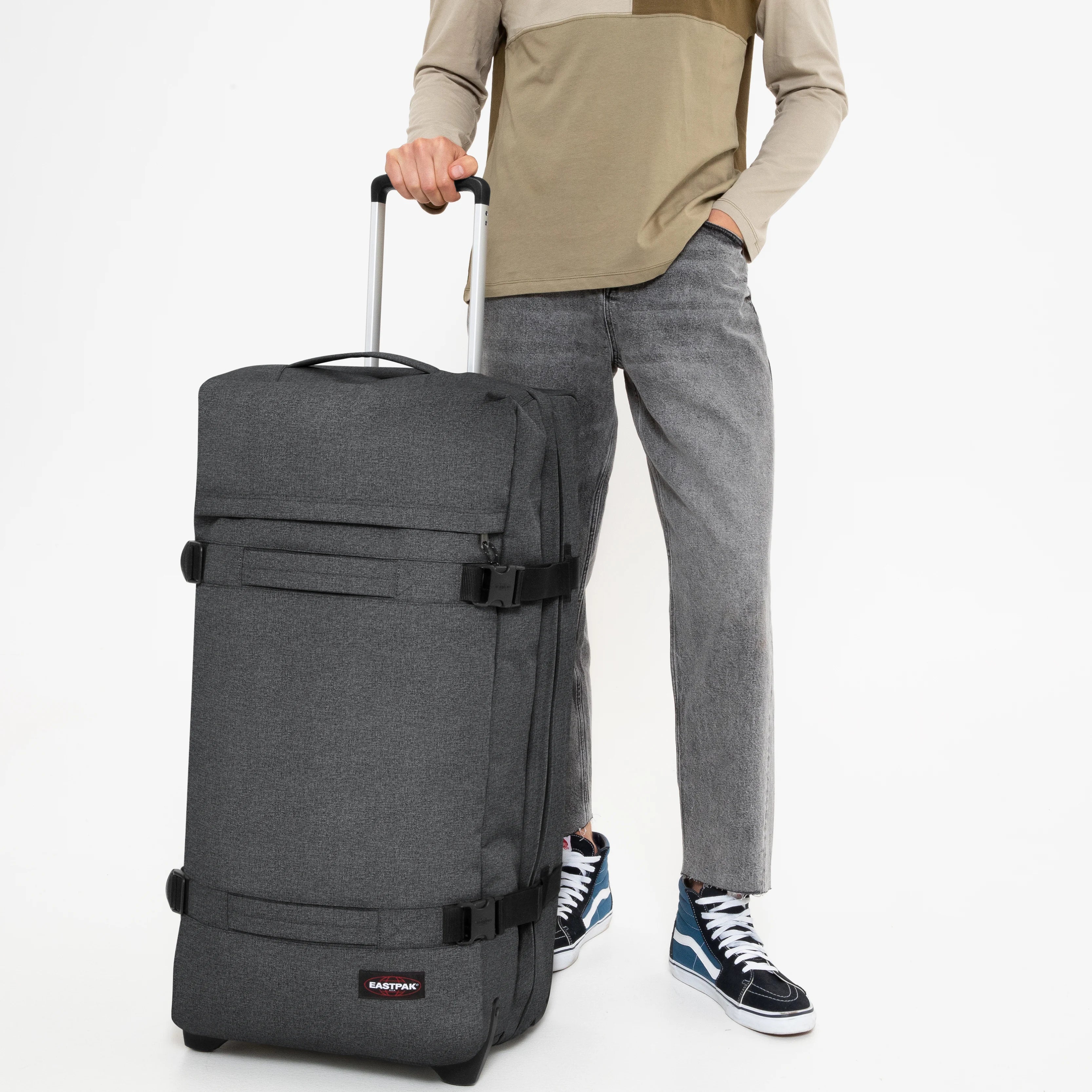 Eastpak Authentic Travel Transit'r L Rollreisetasche 79 cm - Black