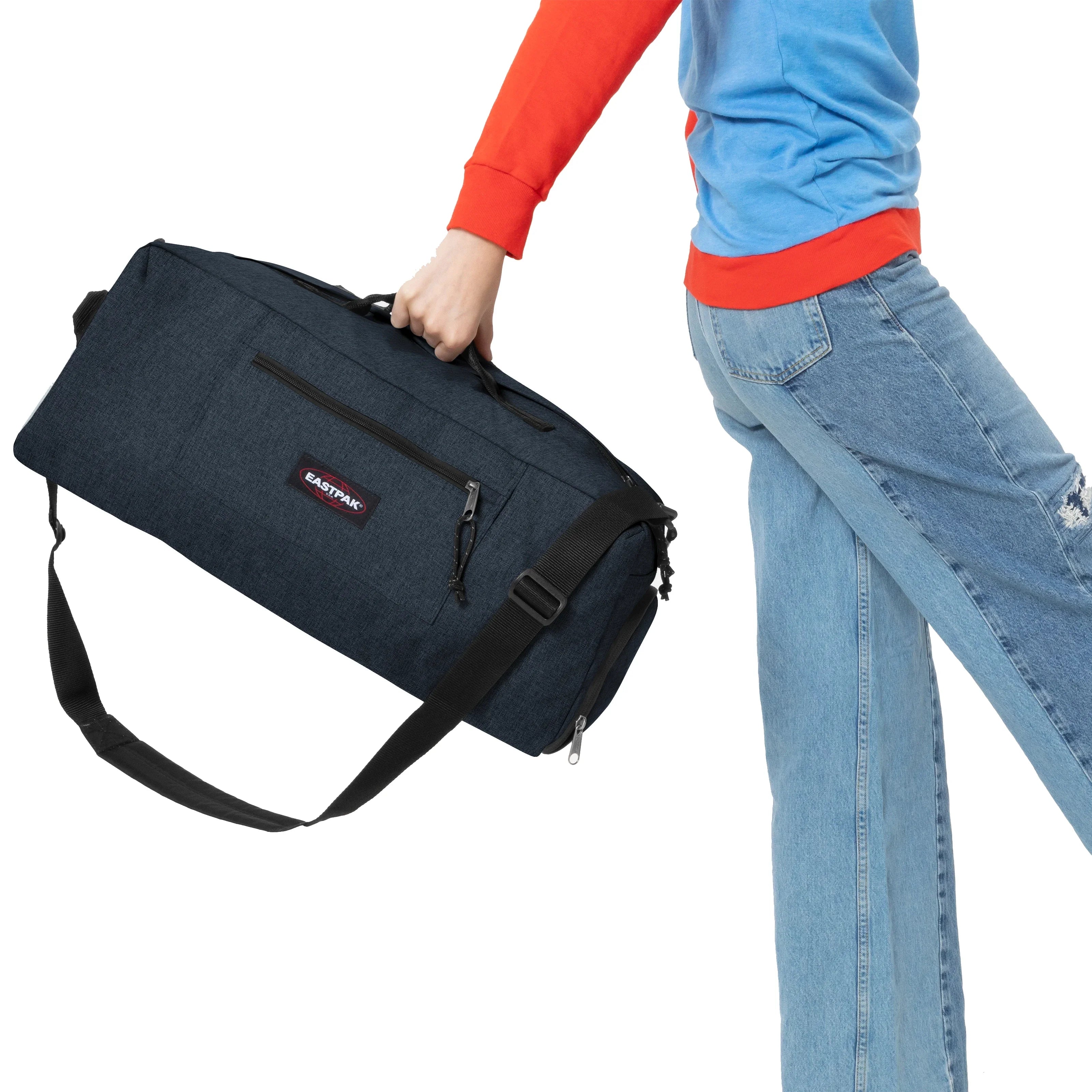 Eastpak Authentic Travel Duffl'r M travel bag 53 cm - Black Denim