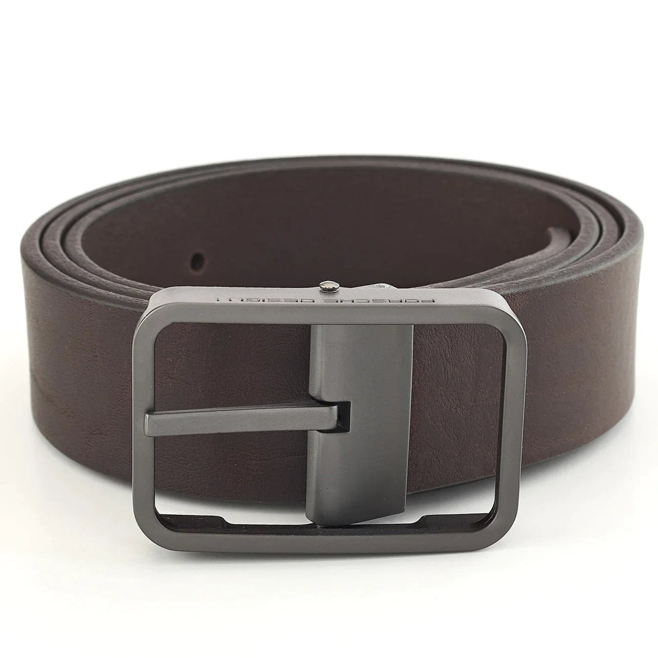 Porsche Design Business Oliy Belt 35 - Dark Brown/90 cm