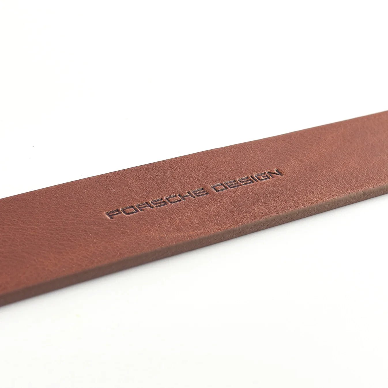 Porsche Design Business Oliy Belt 35 - Dark Brown/90 cm