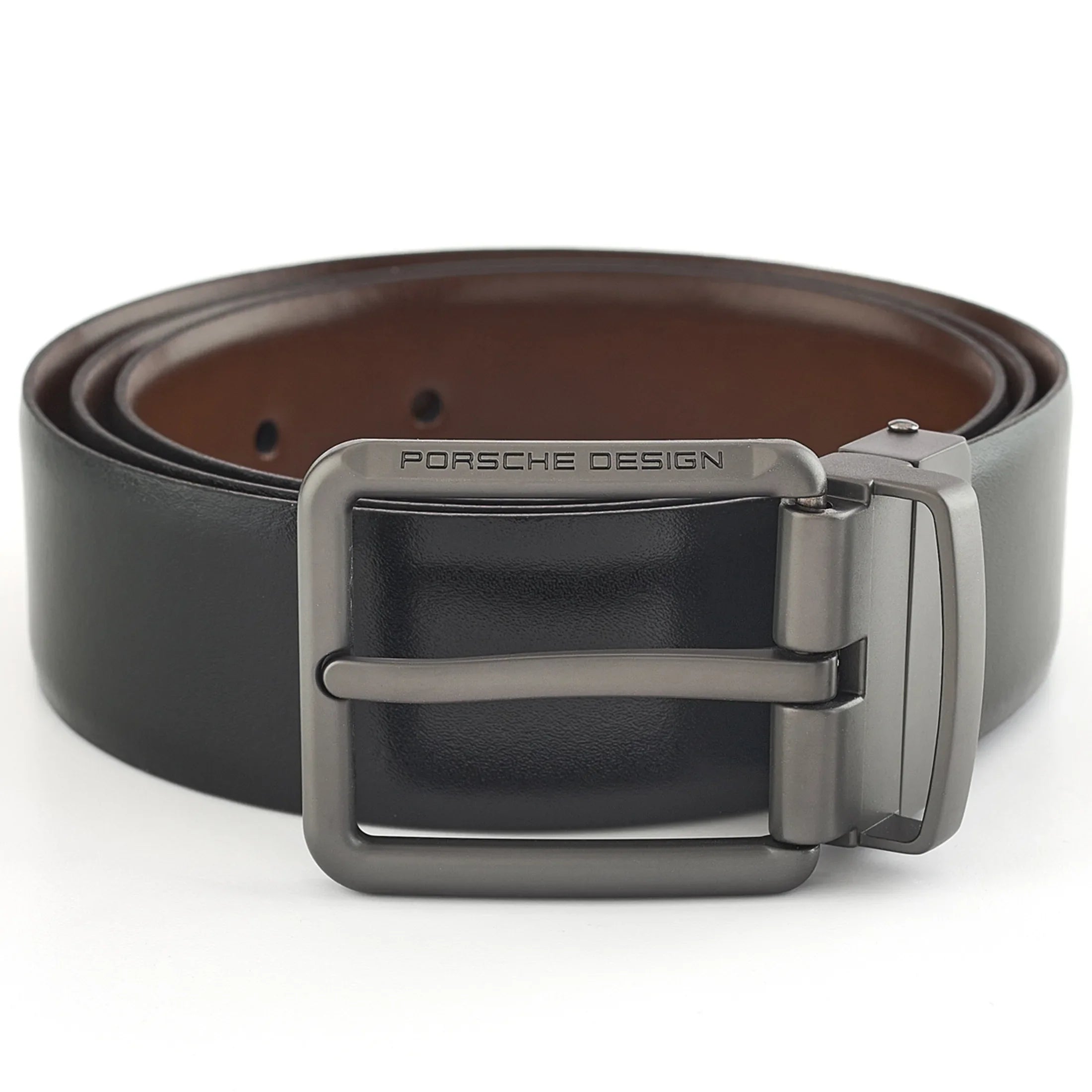 Porsche Design Business Belt Wendegürtel 35 - Cognac/120 cm